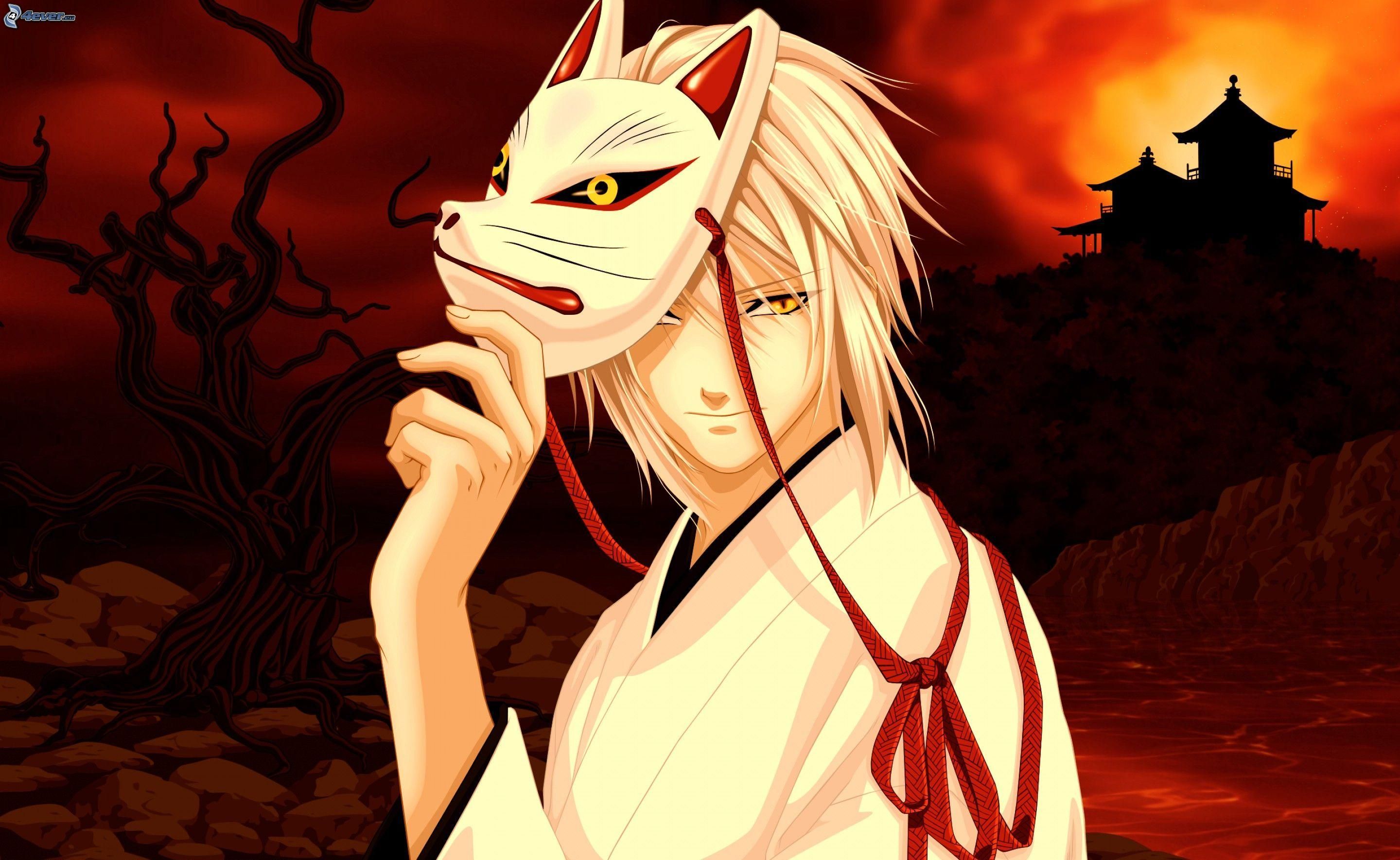 Ilmu Pengetahuan 9: Anime Fox Mask Boy