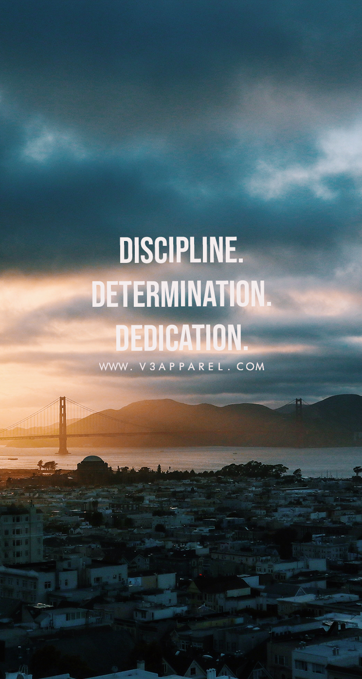 Discipline Motivational Phone Wallpaper Free Discipline