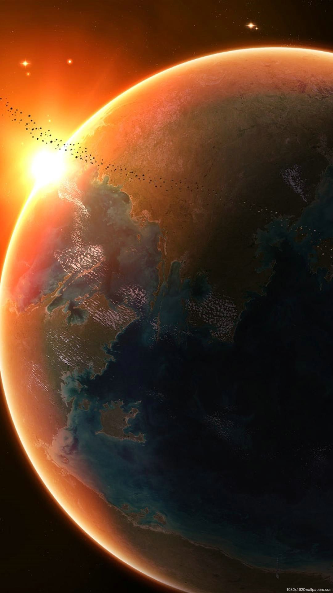 Cool Space Sun Wallpaper HD