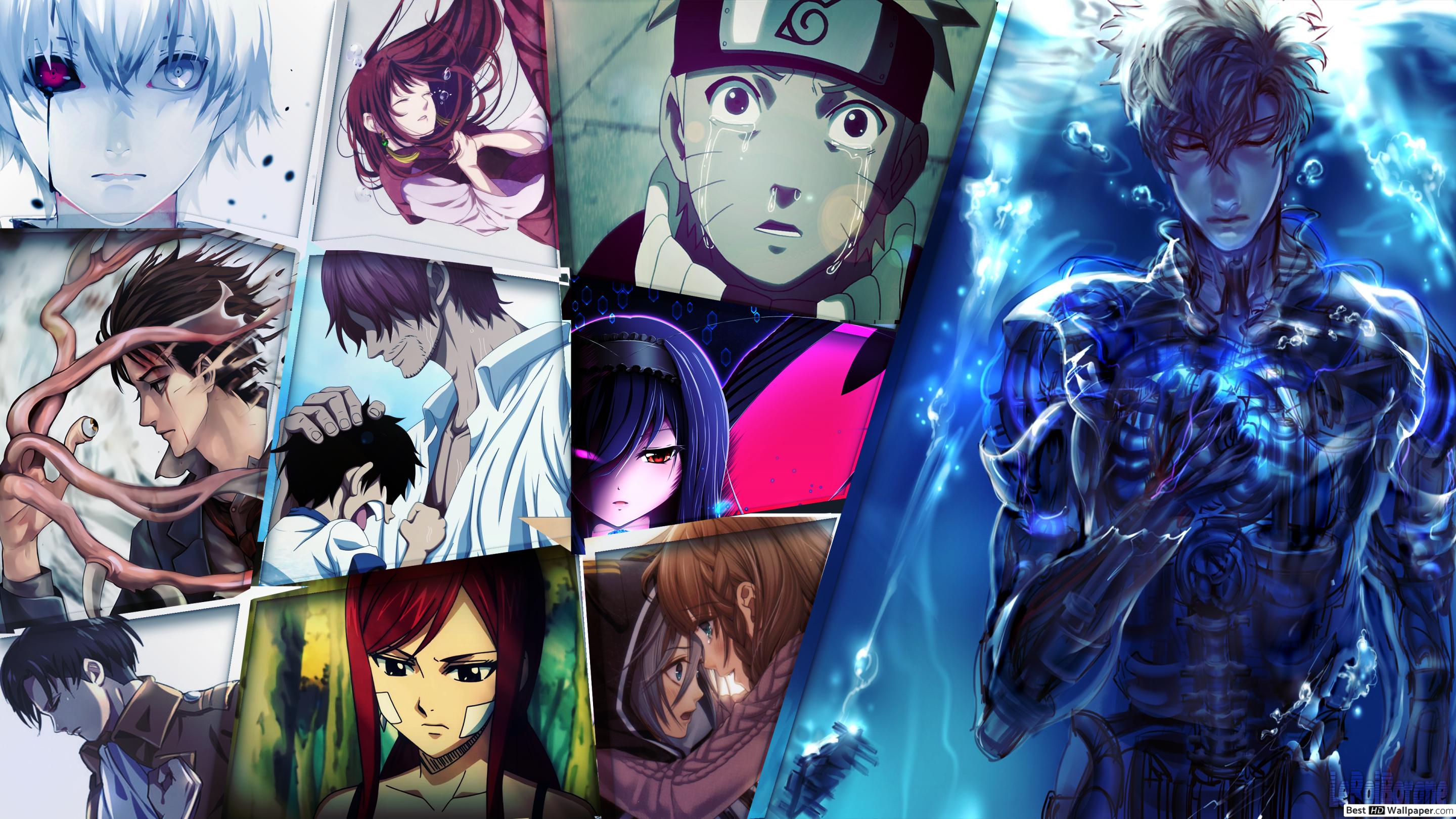 Anime Crossover, HD Wallpaper & background Download