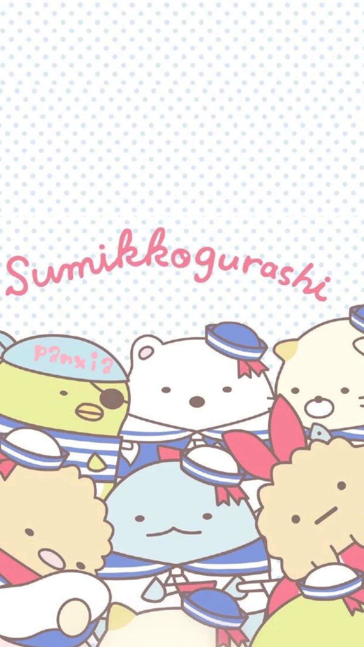 Sumikko Gurashi Sailors Phone Wallpaper Gurashi
