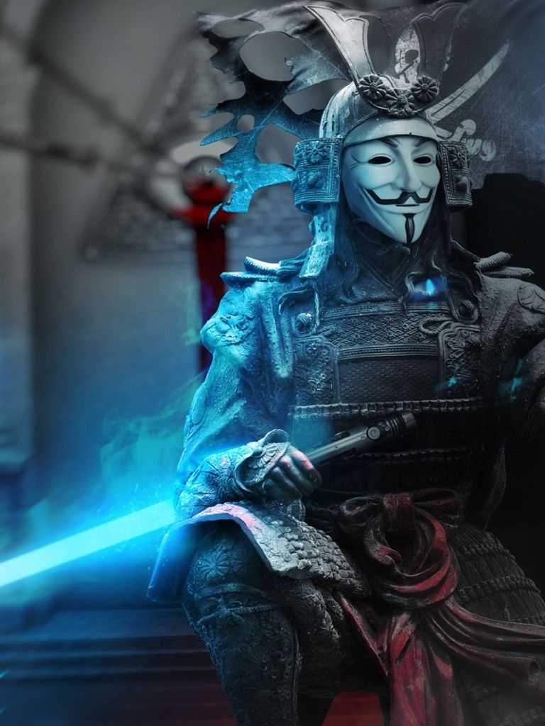 Free download samurai Jedi masks Guy Fawkes V for Vendetta BAMF