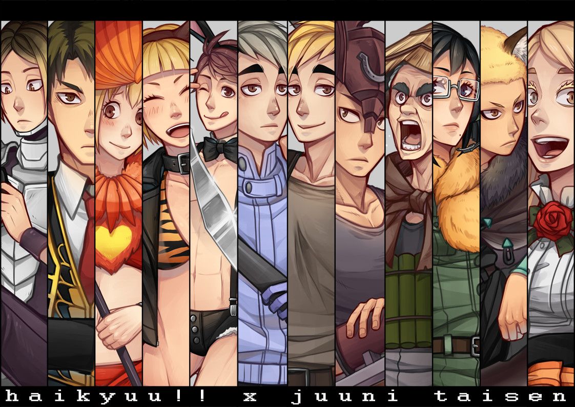 Haikyuu!! x Juuni Taisen, M M