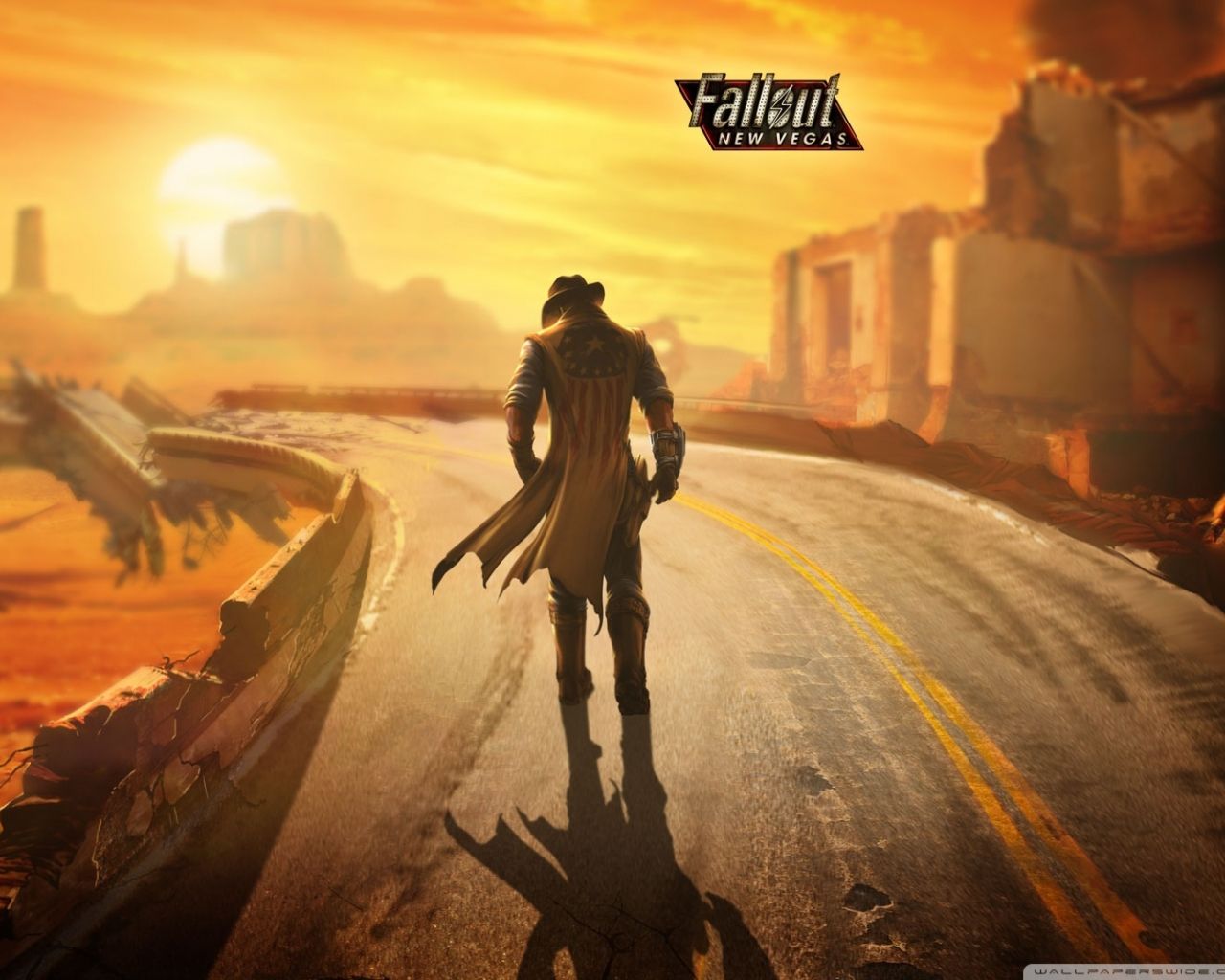 Free download Fallout New Vegas Lonesome Road 4K HD Desktop