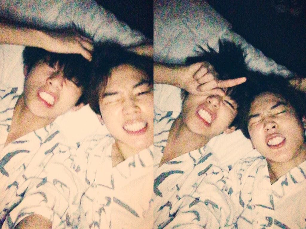 Just Of The Cutest 'VMin' Selfies Jimin & V Have Ever Posted