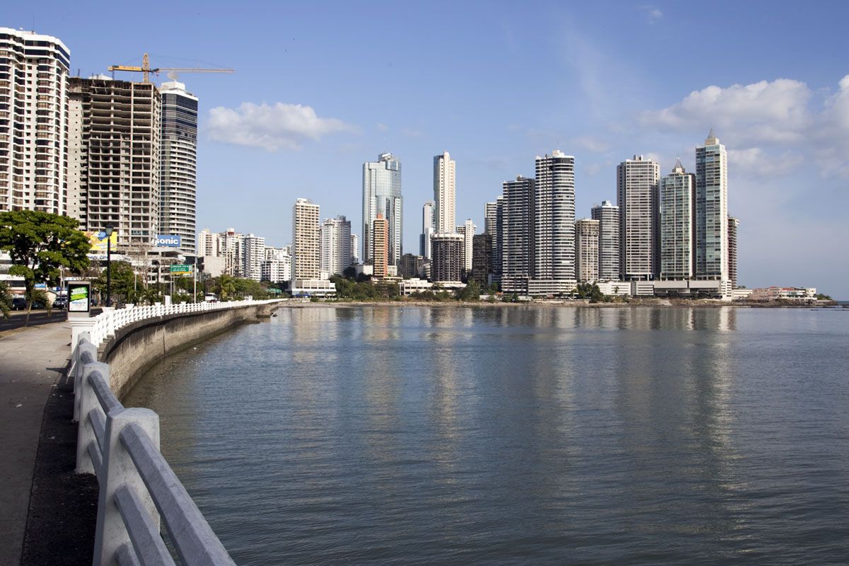Panama City Wallpaper. Steampunk City