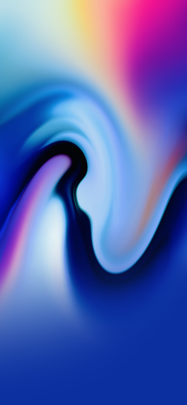 Hypnotic Fluid Multicolors by AR72014 iPhone all version