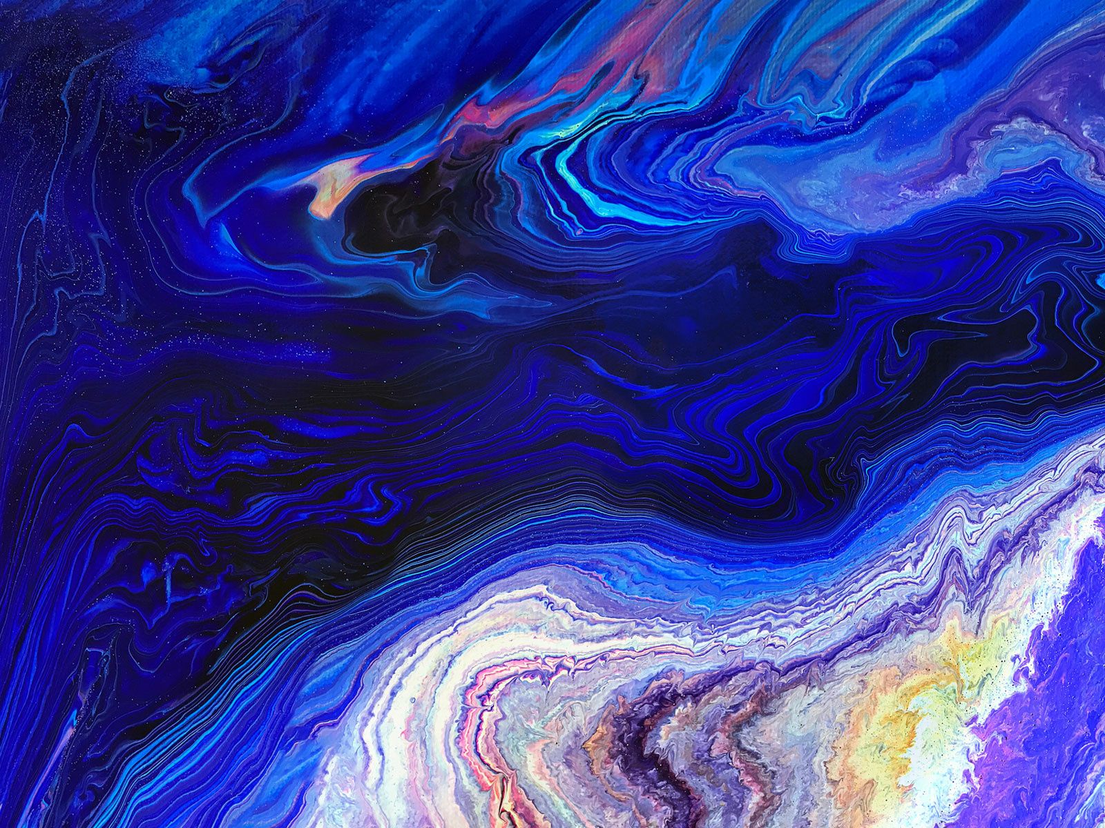 Fluid art abstract wallpaper