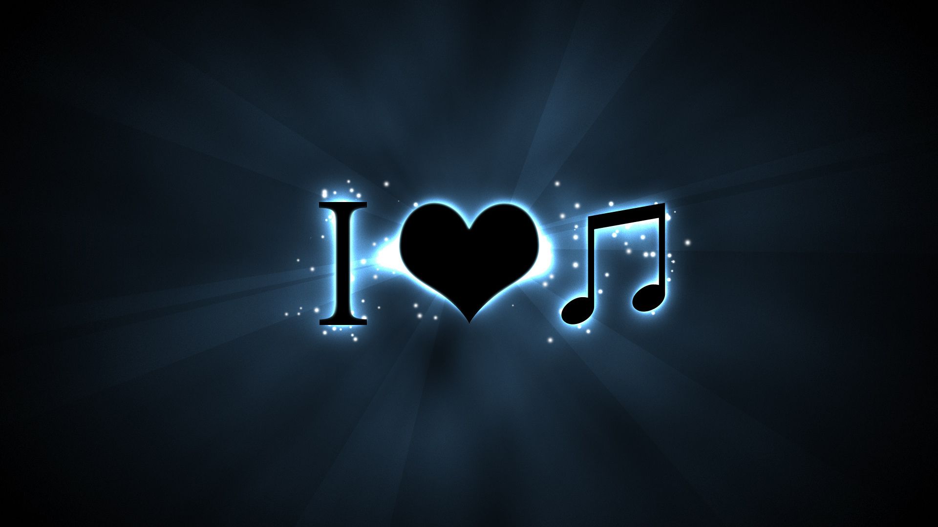 love, music, logos wallpaper