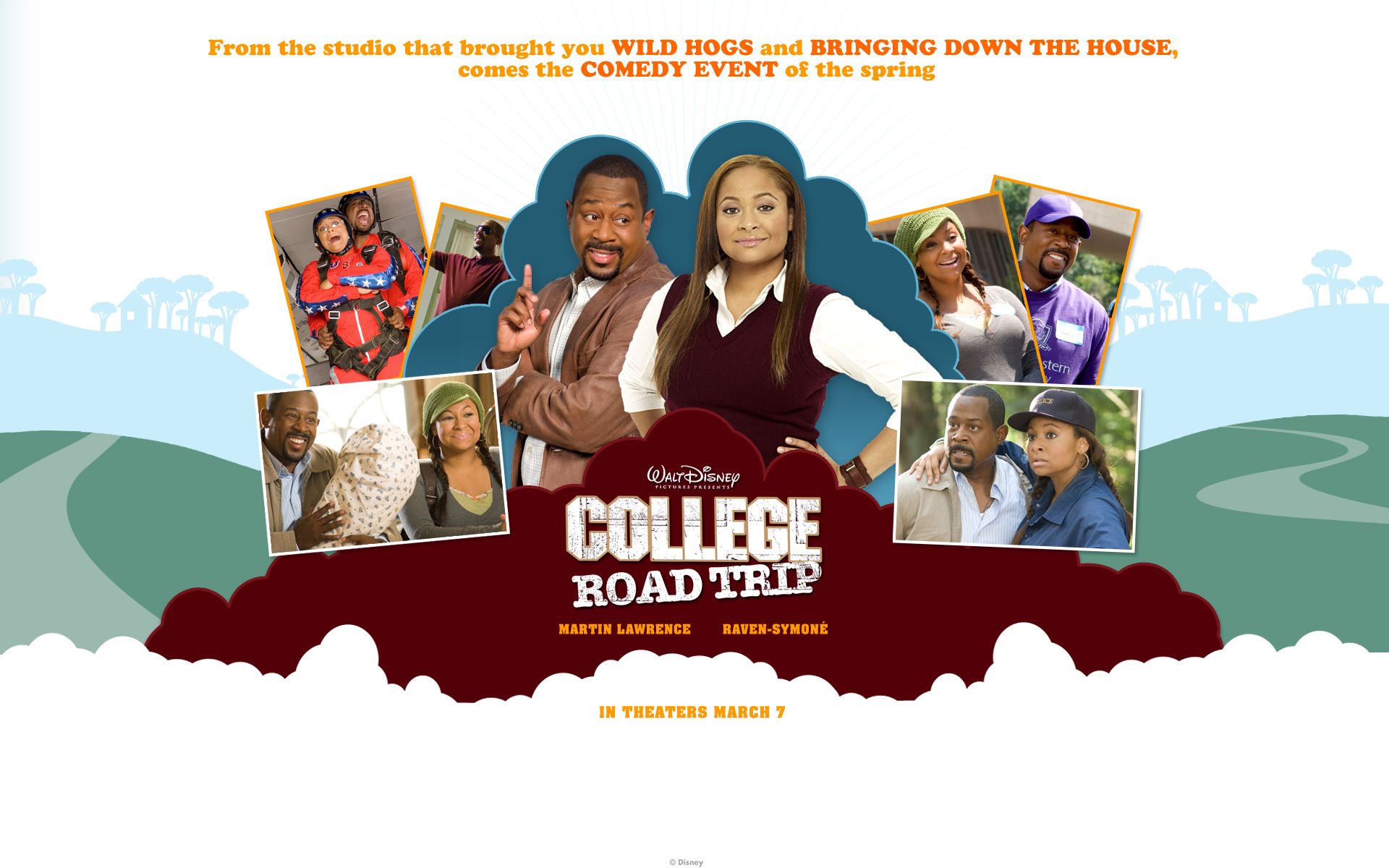 Martin Lawrence Lawrence in College Road Trip Wallpaper 1