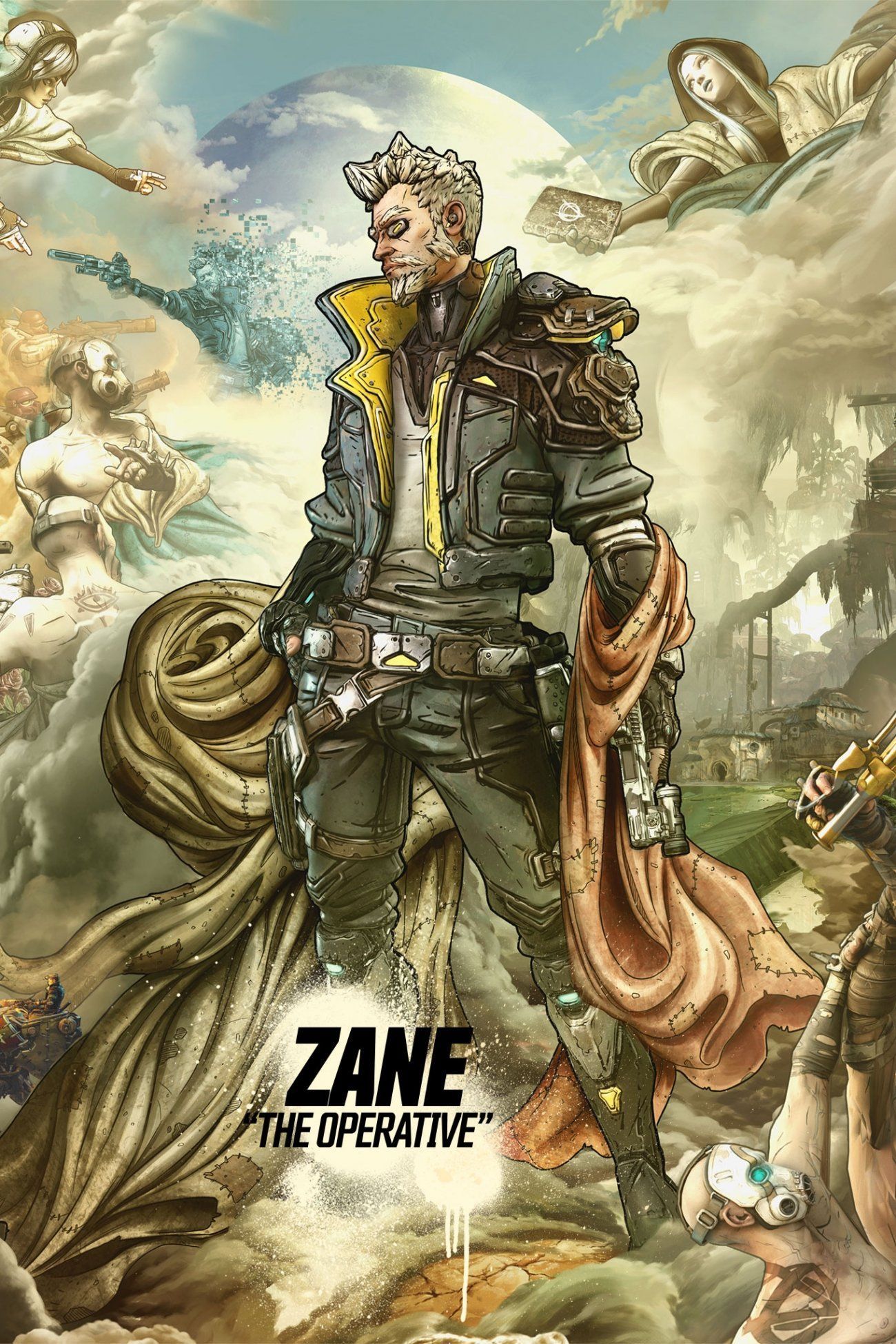 Borderlands 3's new character 'Zane' is an Irish hitman