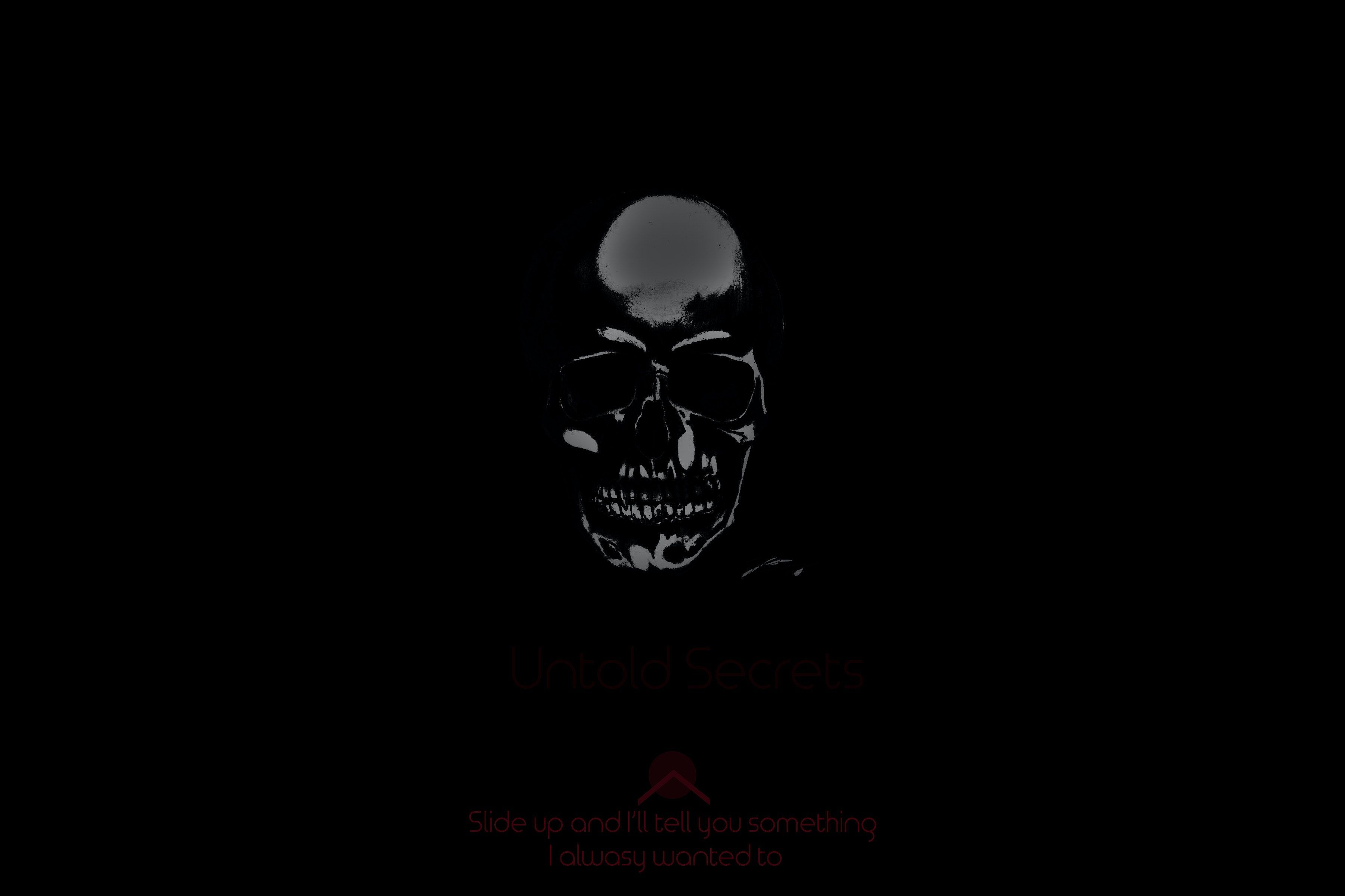 Death Skull Lockscreen iPhone X Wallpaperélécharger Gratuites