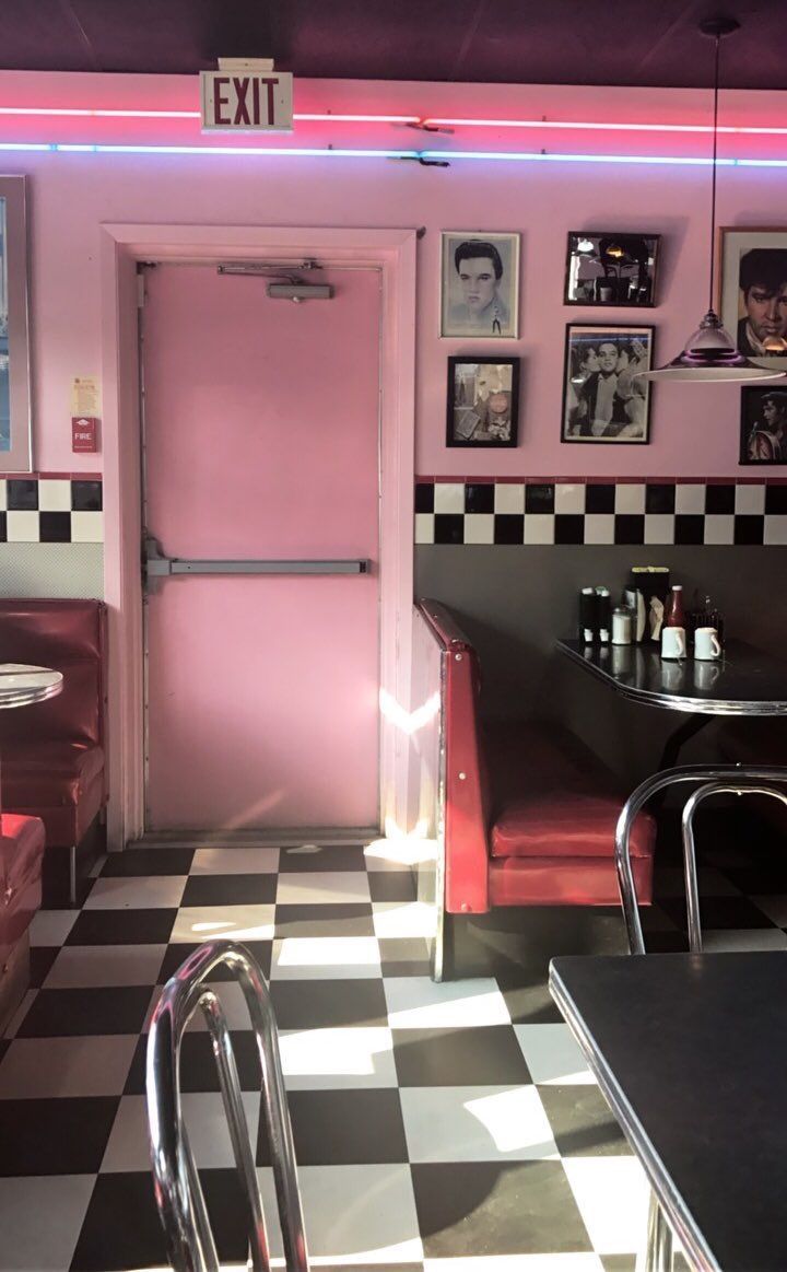 90s wallpaper Diner aesthetic, Aesthetic vintage