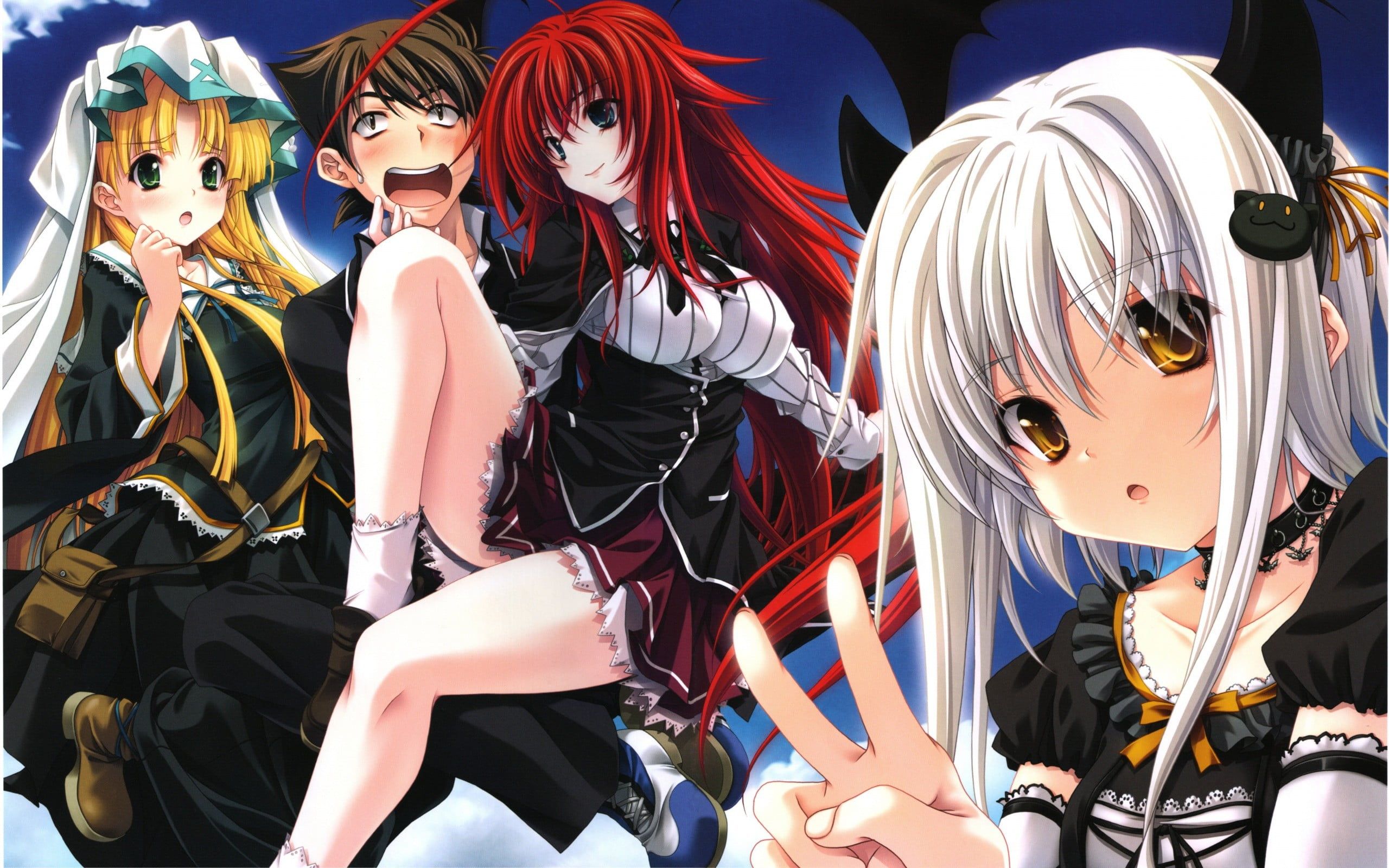 Rias Gremory High School DXD HD wallpaper