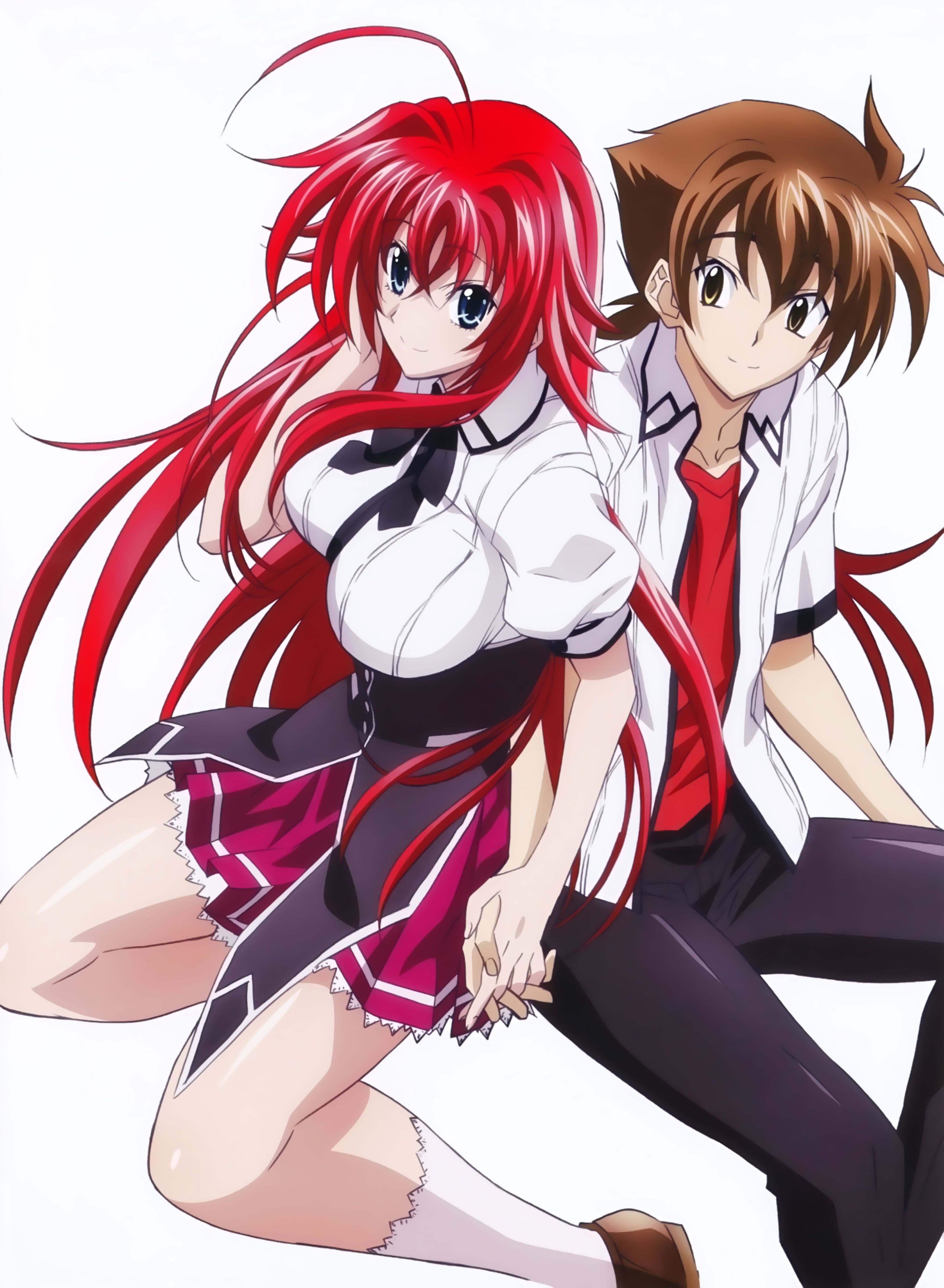 Rias Gremory And Hyodo Issei