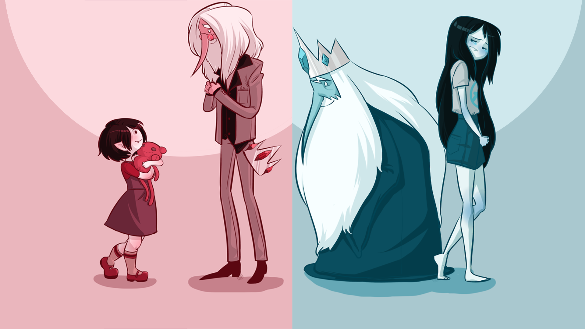 adventure time characters anime wallpaper
