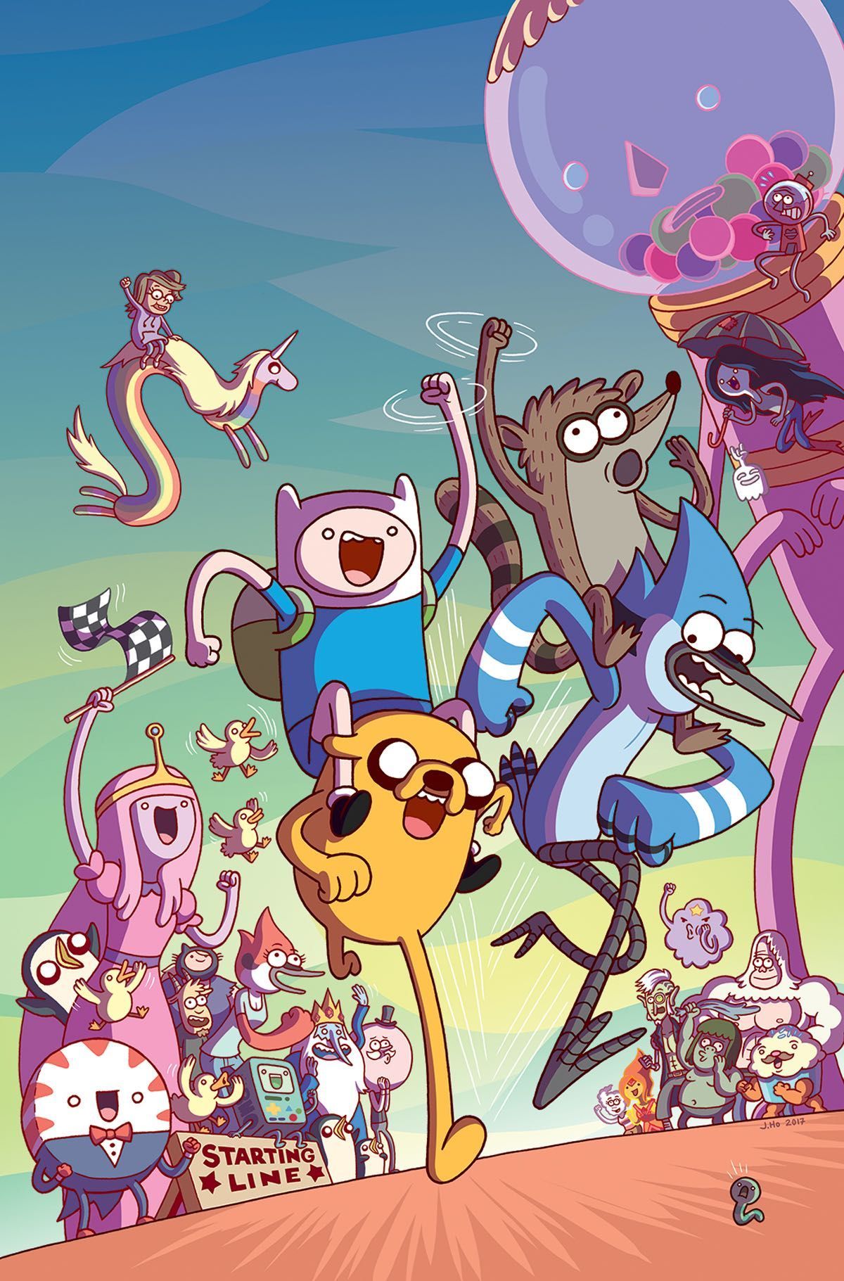 Adventure Time Characters Anime Wallpapers Wallpaper Cave