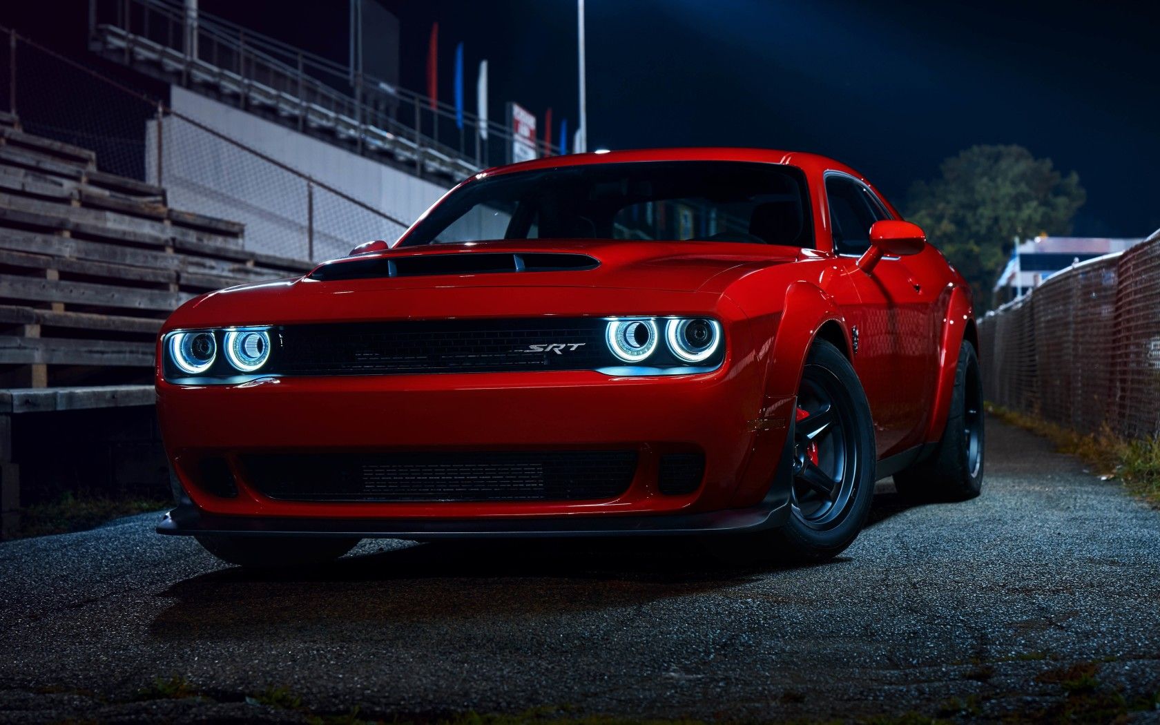 Dodge Challenger SRT Demon 5k 1680x1050 Resolution