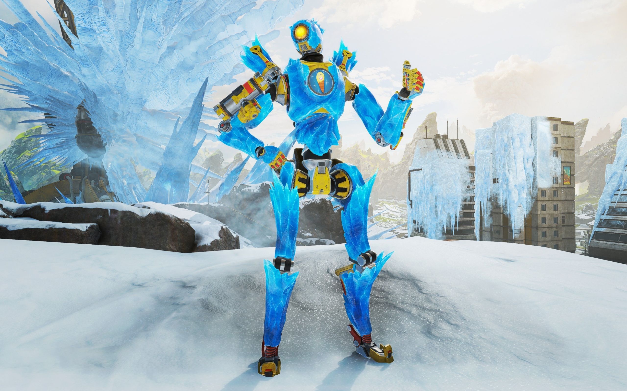 Pathfinder Iced Out Apex Legends 2560x1600 Resolution