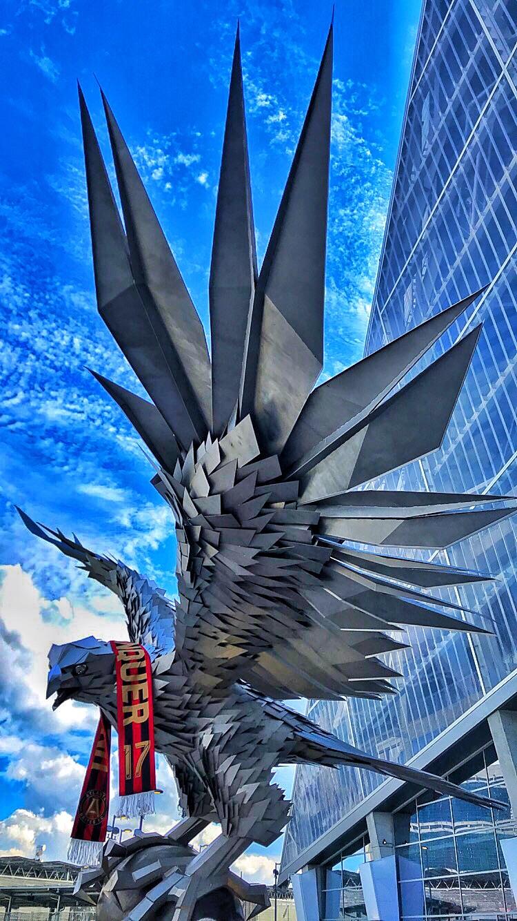 Here's a photo I took the day of the Montreal match Y'all