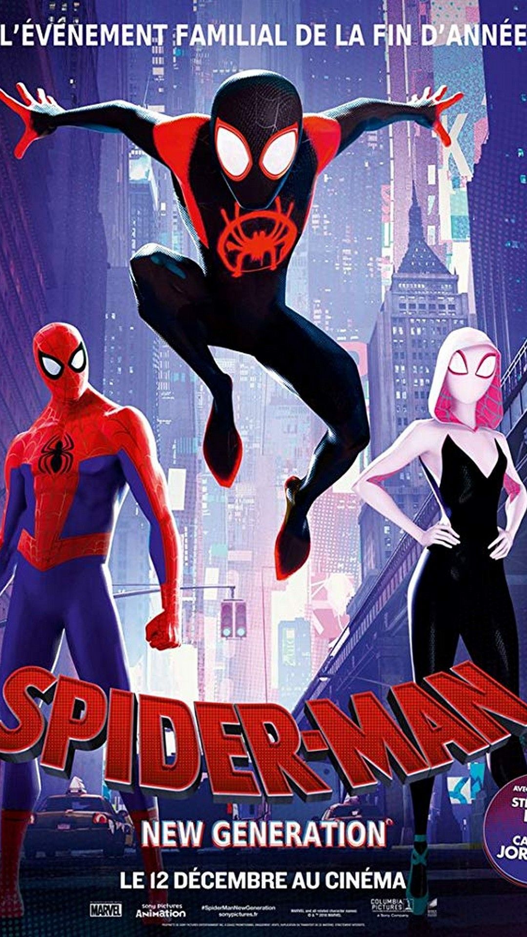 Spider Man Into The Spider Verse 2018 Poster HD Movie