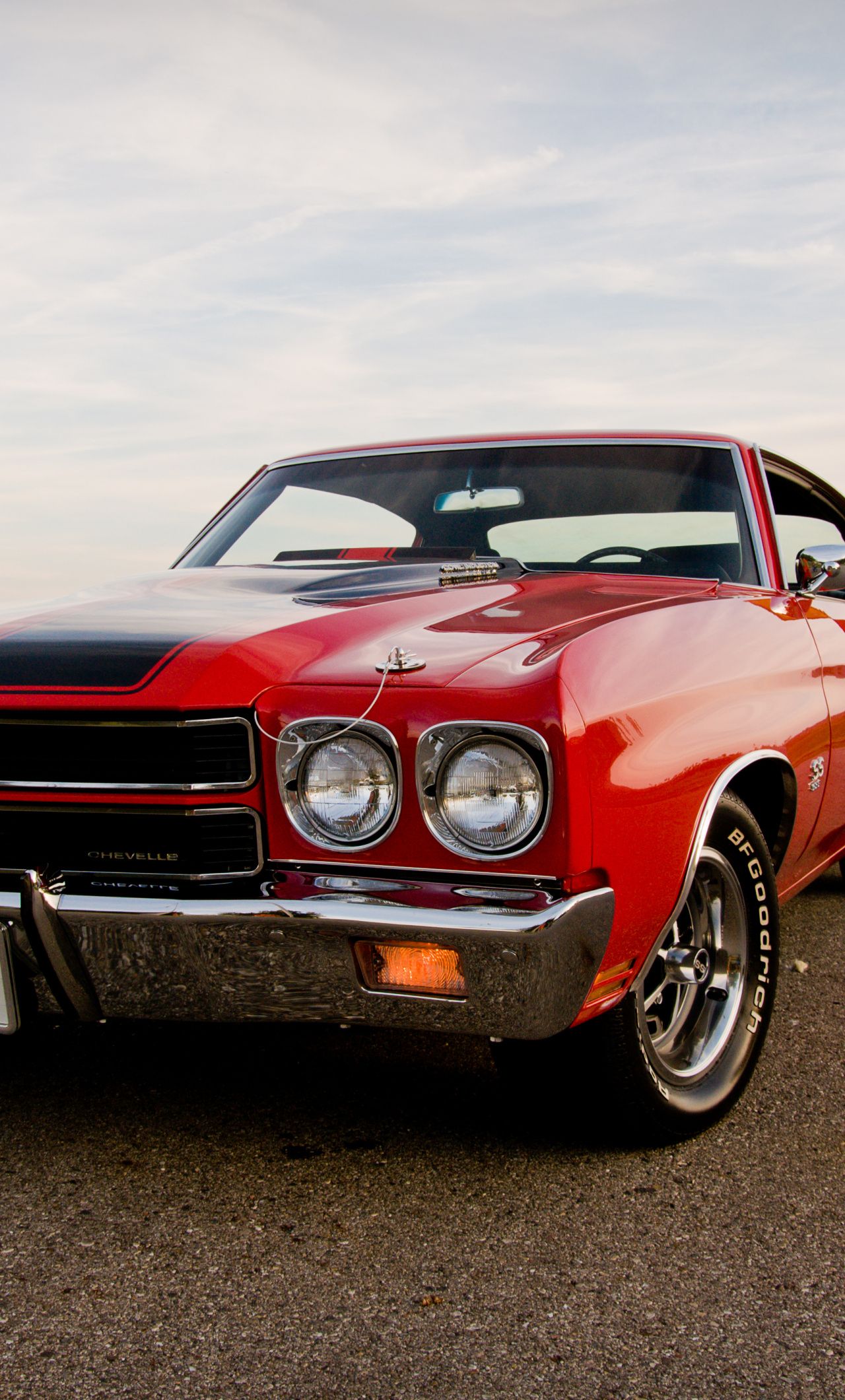 Download Classic, muscle car, Chevrolet Chevelle SS wallpaper