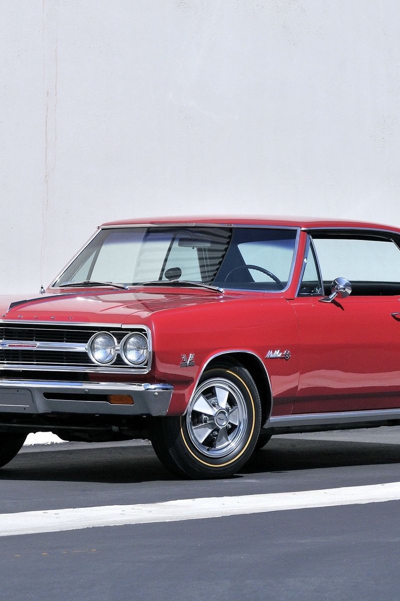 Download wallpaper 800x1200 1965, chevrolet chevelle, malibu, ss
