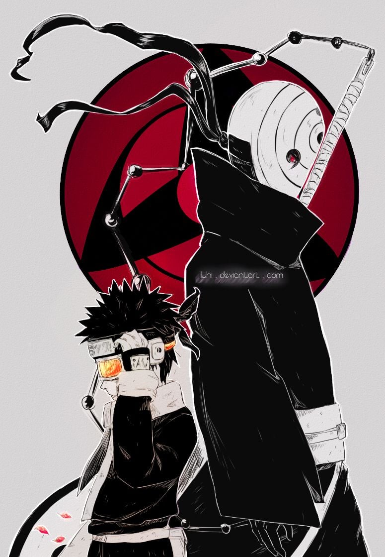 Uchiha Obito (Obito Uchiha), Mobile Wallpaper Anime