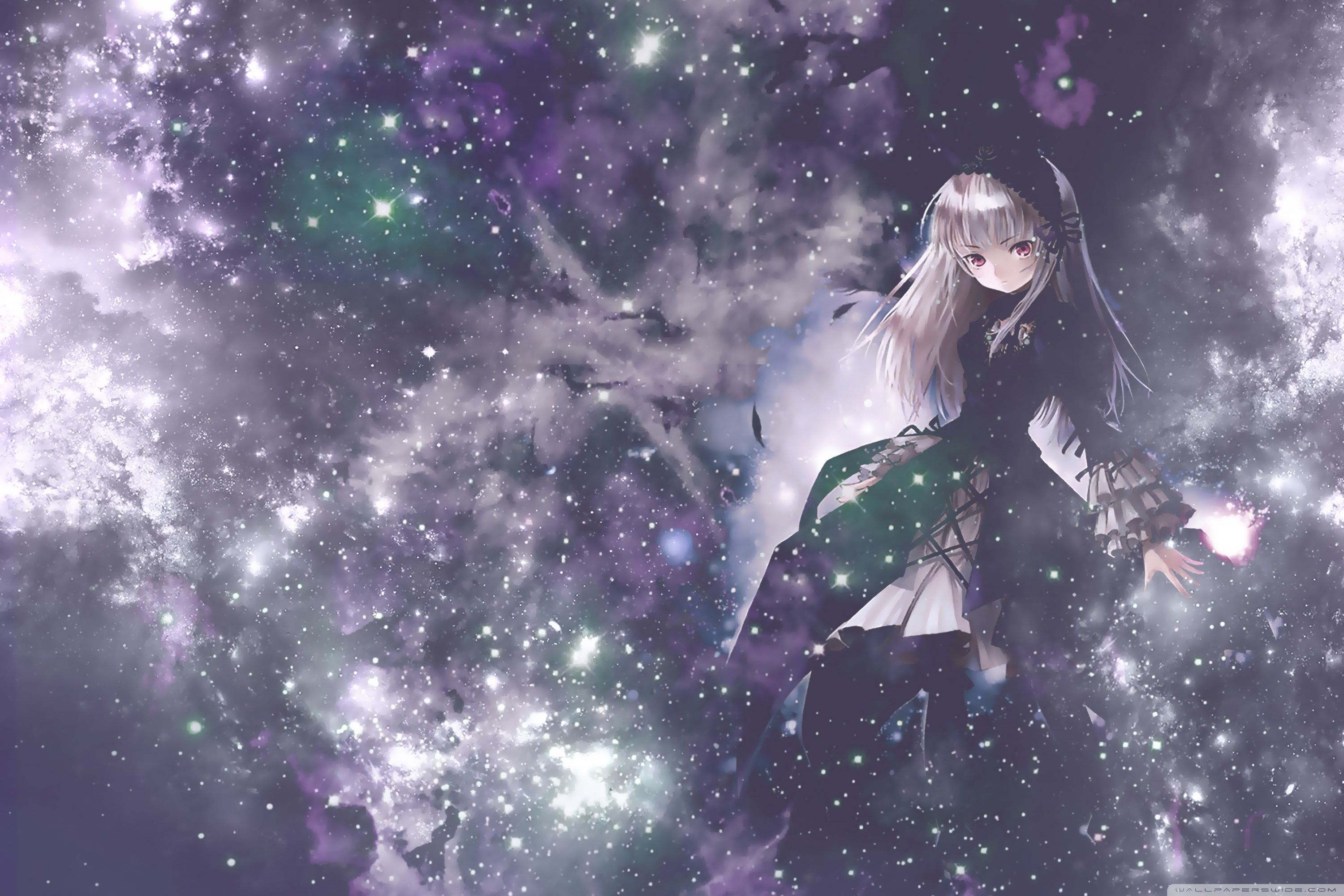 Galaxy Wallpaper Anime Girl gambar ke 20