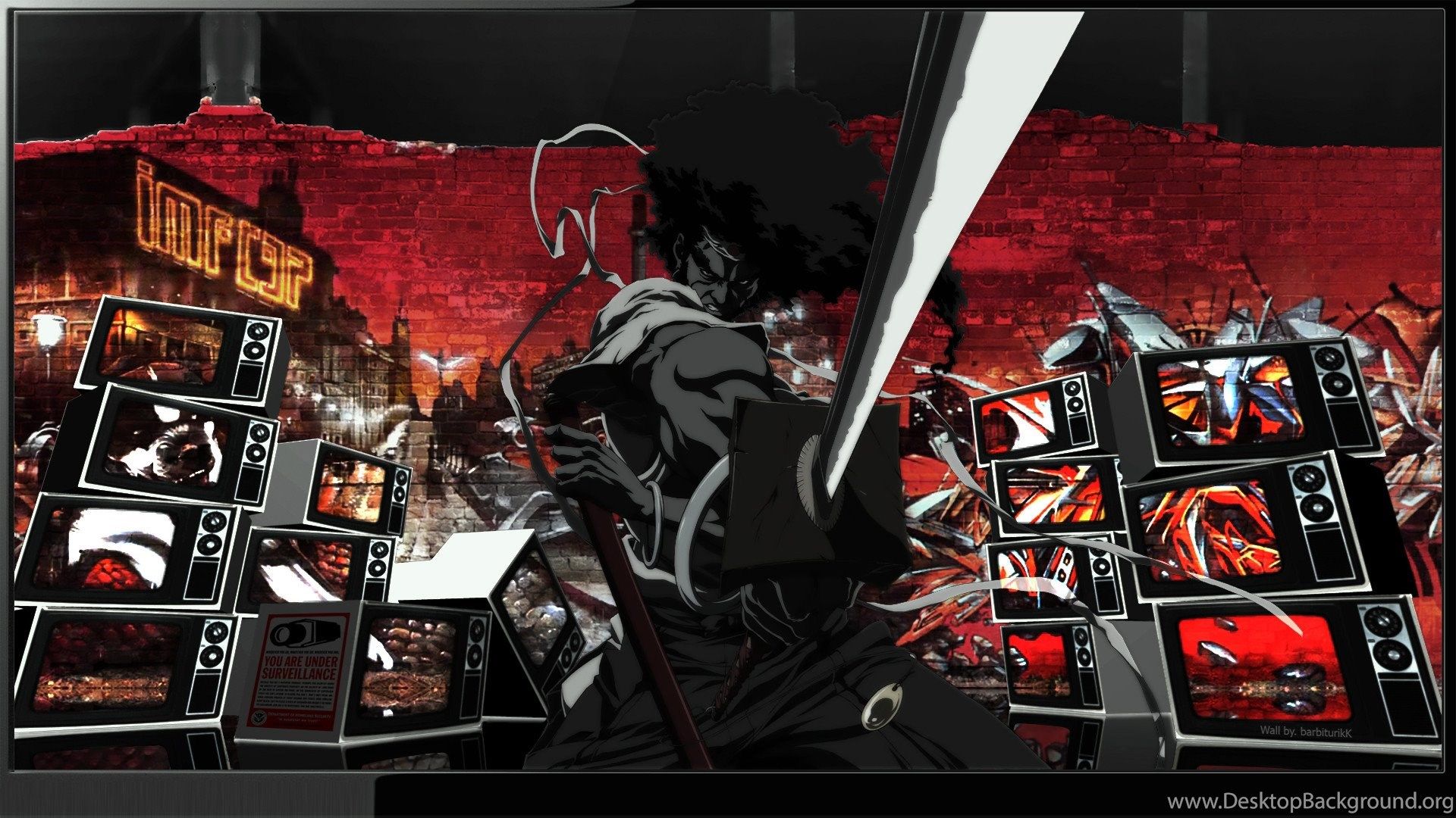Afro Samurai Anime Wallpaper HD (30 Photo) Desktop Background