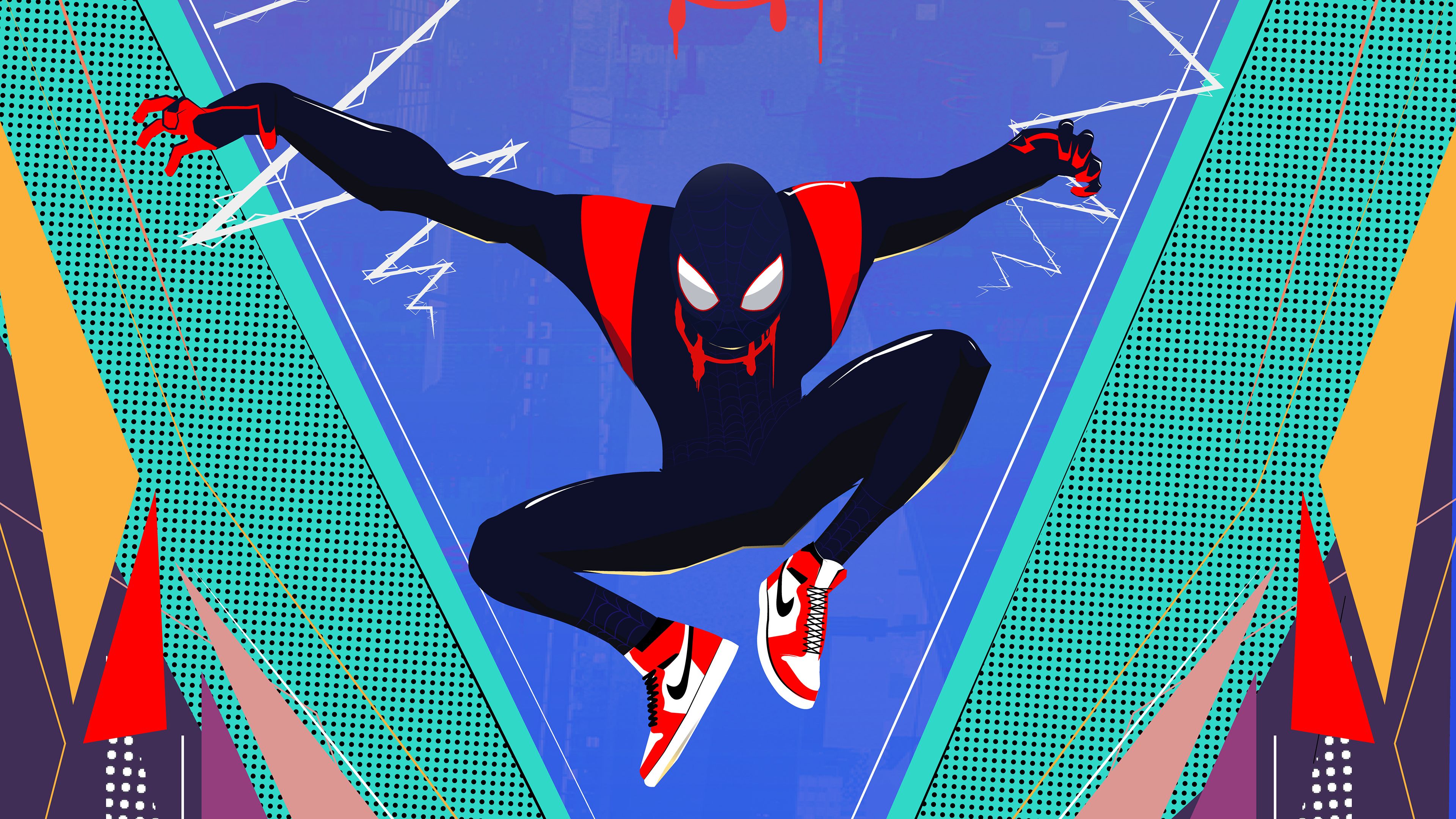 Spider Man Miles Morales New, HD Superheroes, 4k Wallpaper