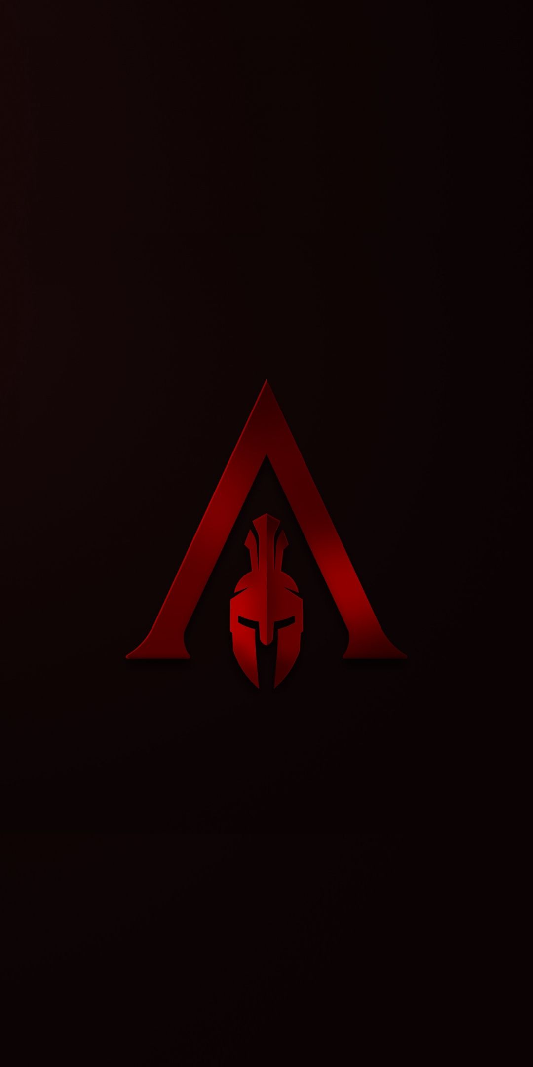 Helmet, minimal, Assassin's Creed Odyssey, 1080x2160 wallpaper