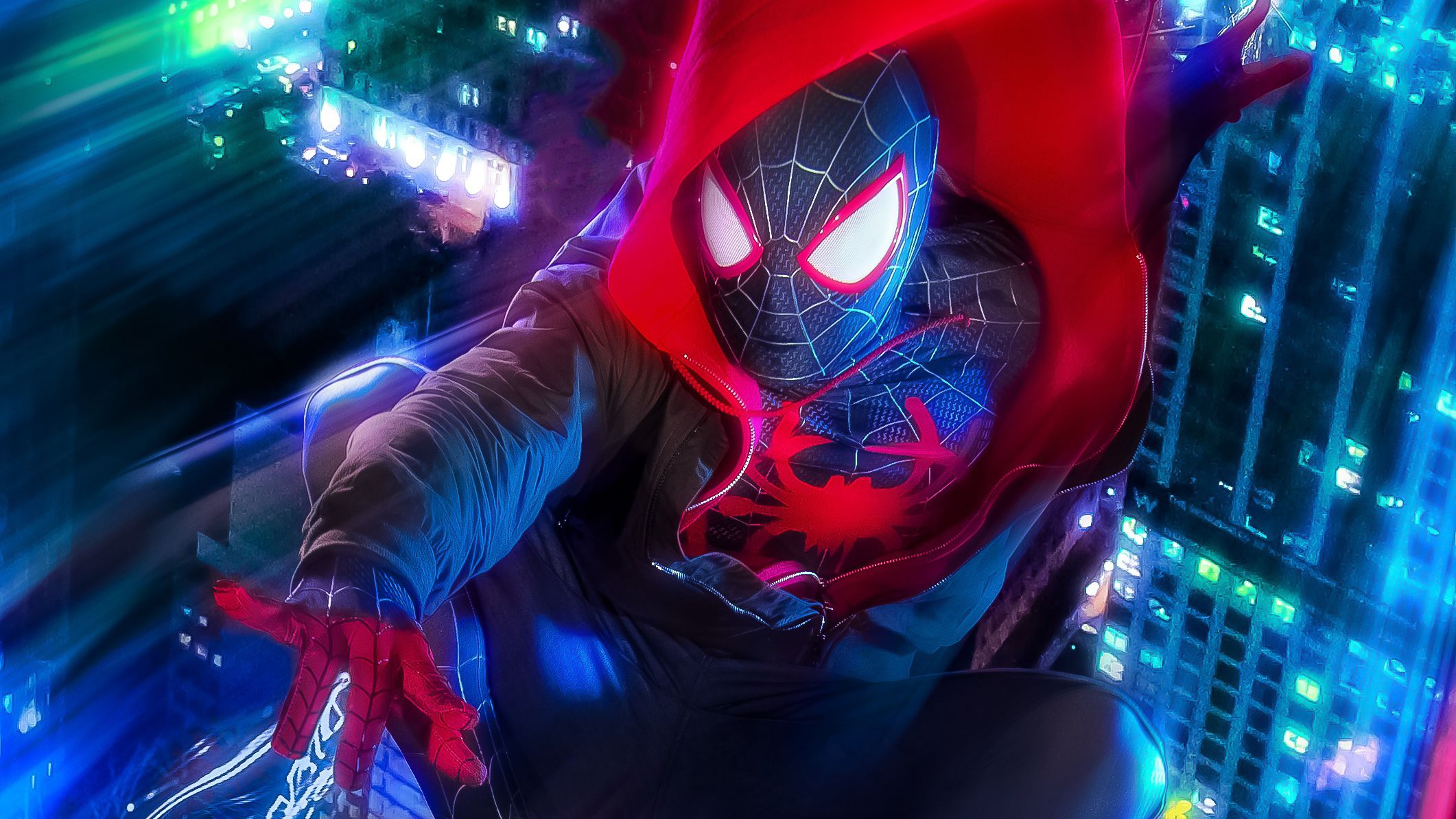 Miles Morales Cosplay, HD Superheroes, 4k Wallpaper, Image