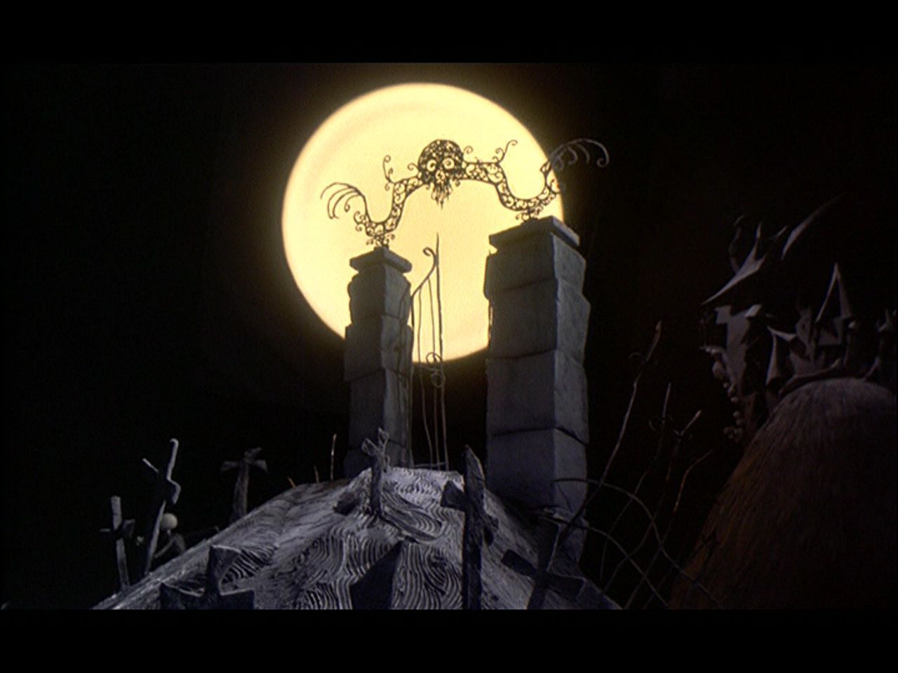 Nightmare Before Christmas HD Wallpaper X5v9755 Burton