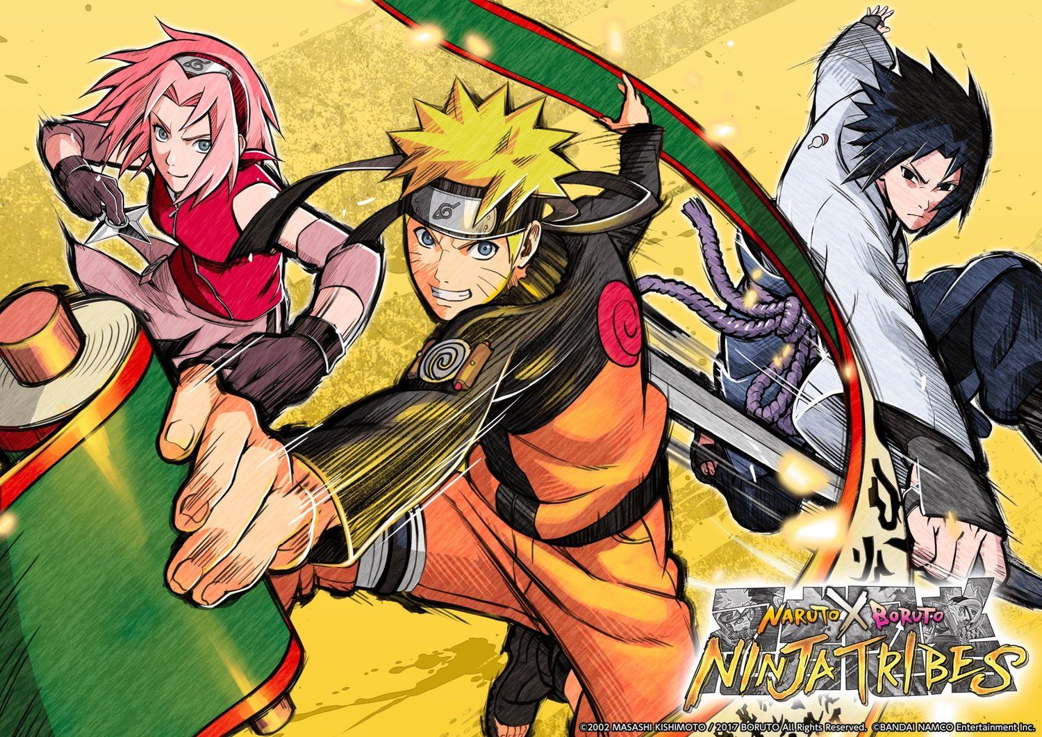 NARUTO X BORUTO NINJA TRIBES is the First Game from a Partnership