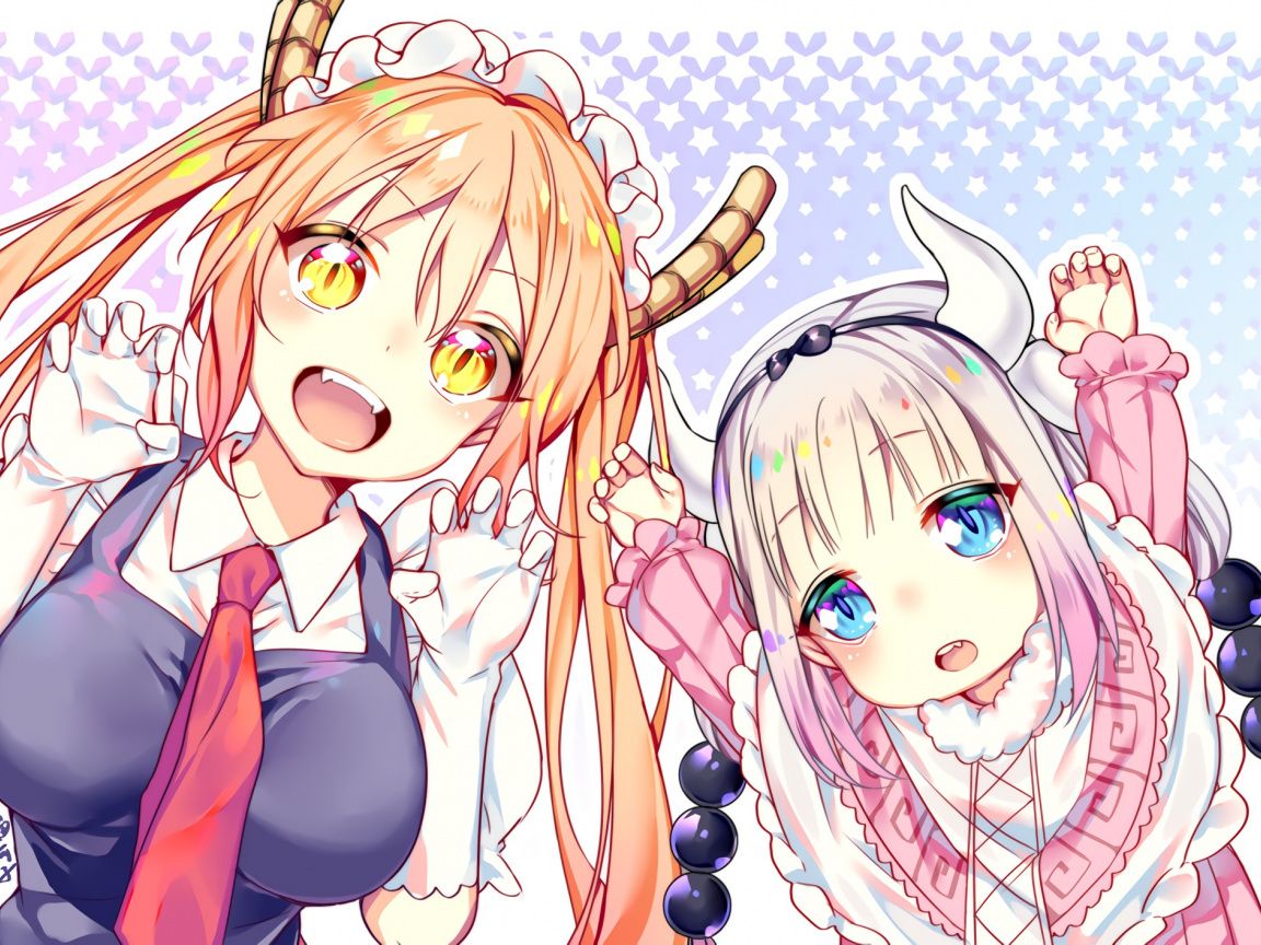 Wallpaper Tohru, Kanna Kamui, Kobayashi San Chi No