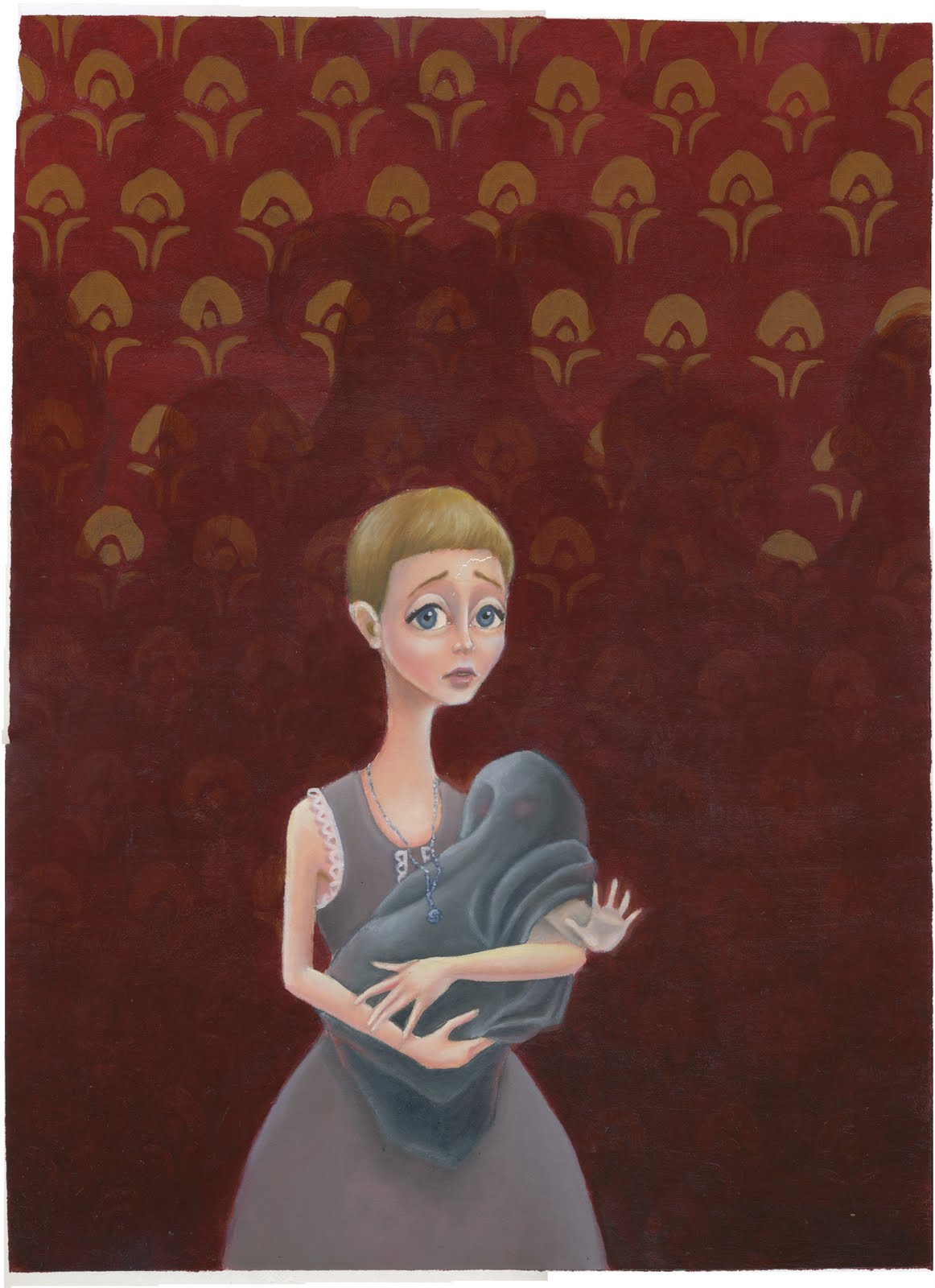 Lindsay A Beach Illustration: Rosemary's Baby Final