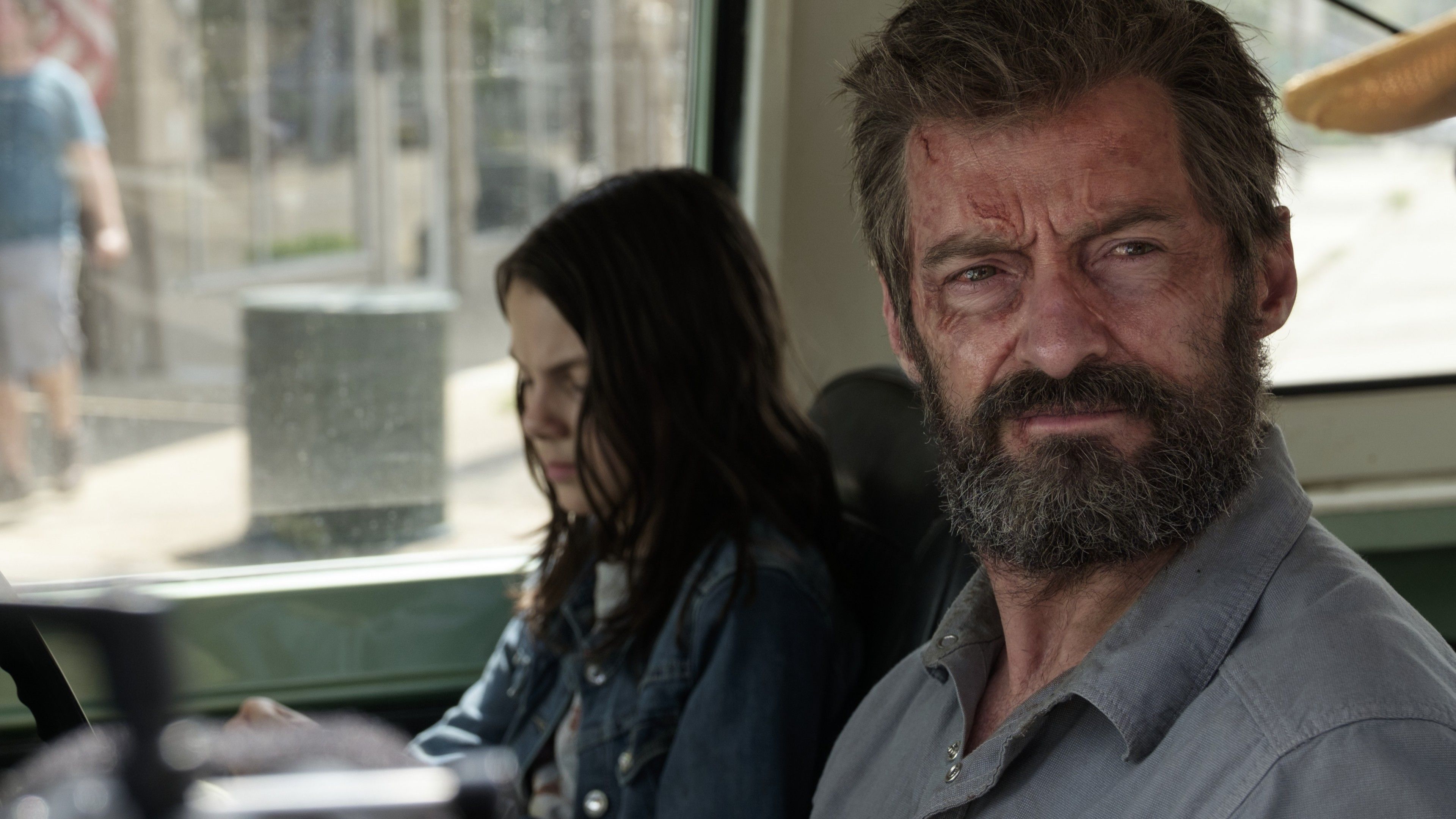 Wallpaper Logan, Hugh Jackman, Dafne Keen, best movies, Movies