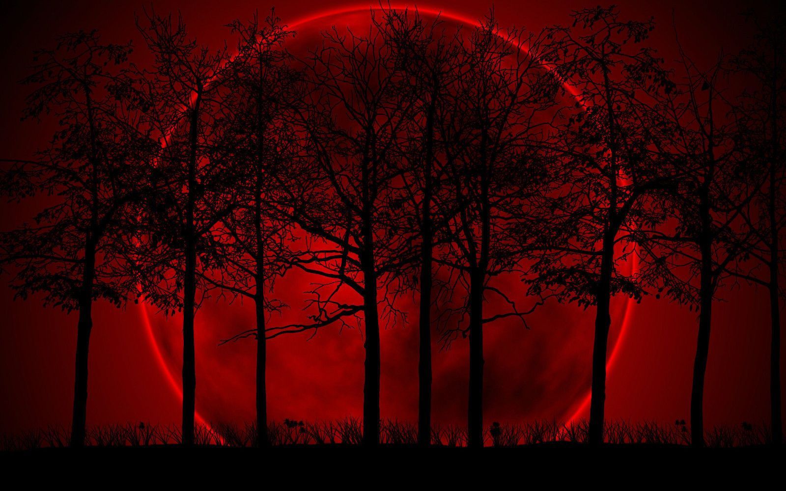 Red Aesthetic Landscape Wallpapers - Wallpaper Cave