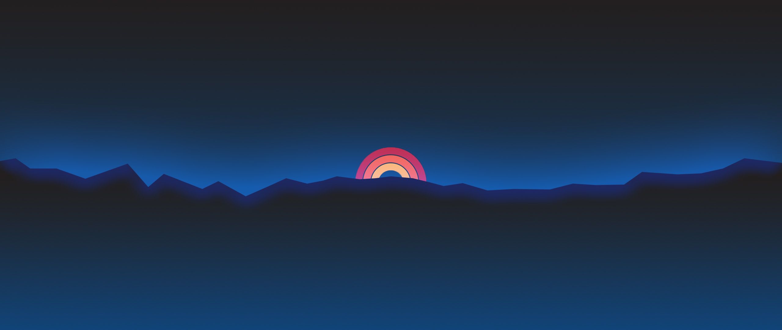 Retro Sunset Wallpaper