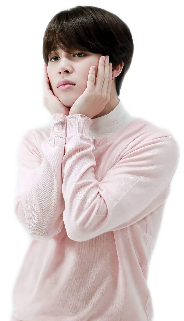 Download Free png jimin aesthetic pink soft transparent jiminie