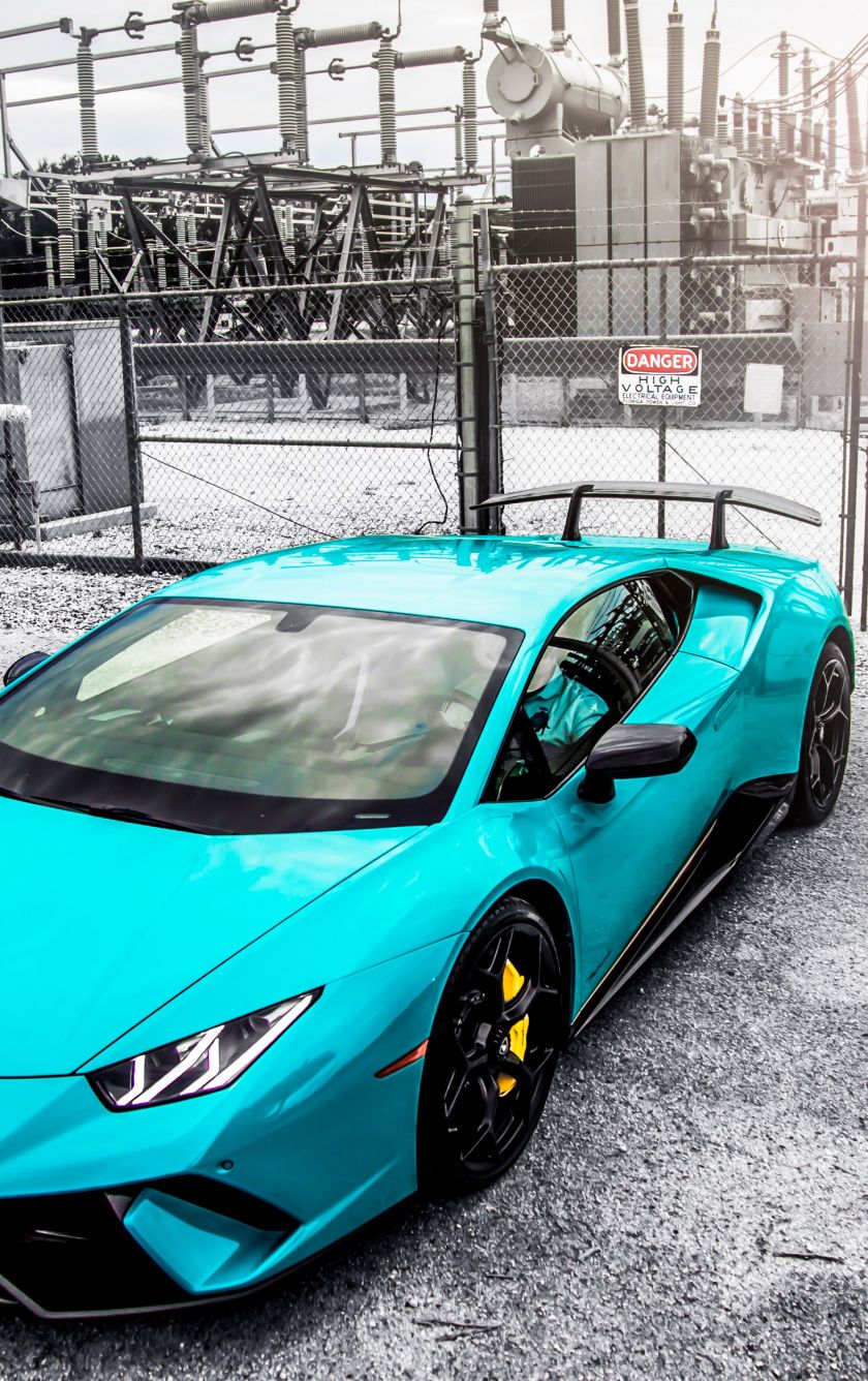 Download Lamborghini Huracán LP610, front, sports car wallpaper