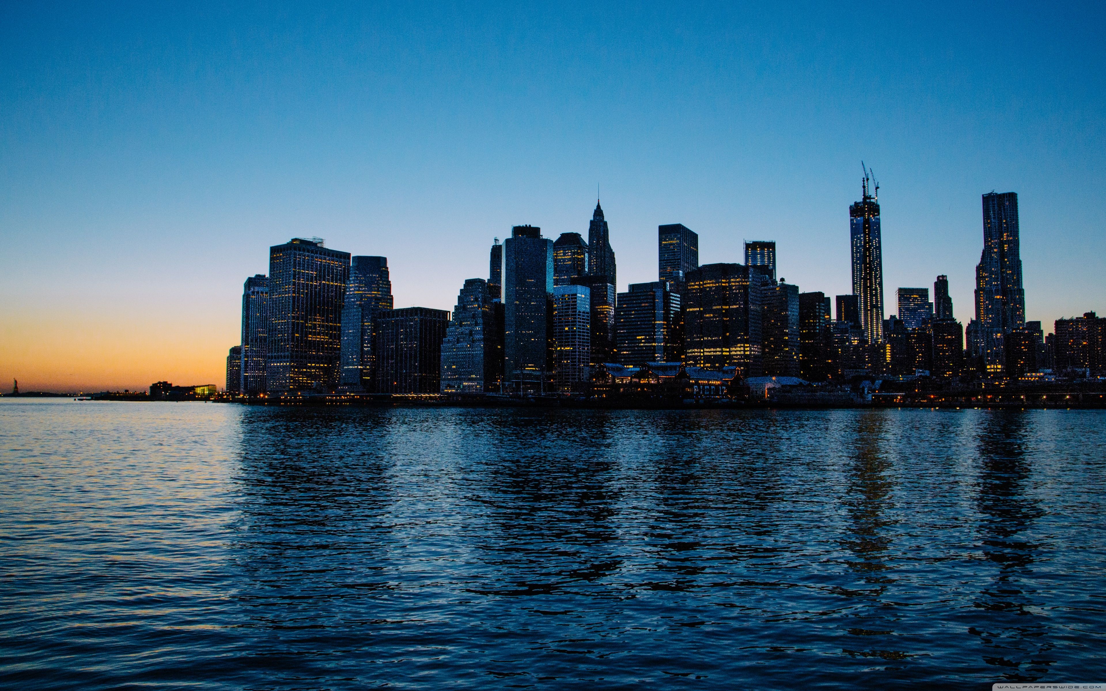 Lower Manhattan Ultra HD Desktop Background Wallpaper for 4K UHD