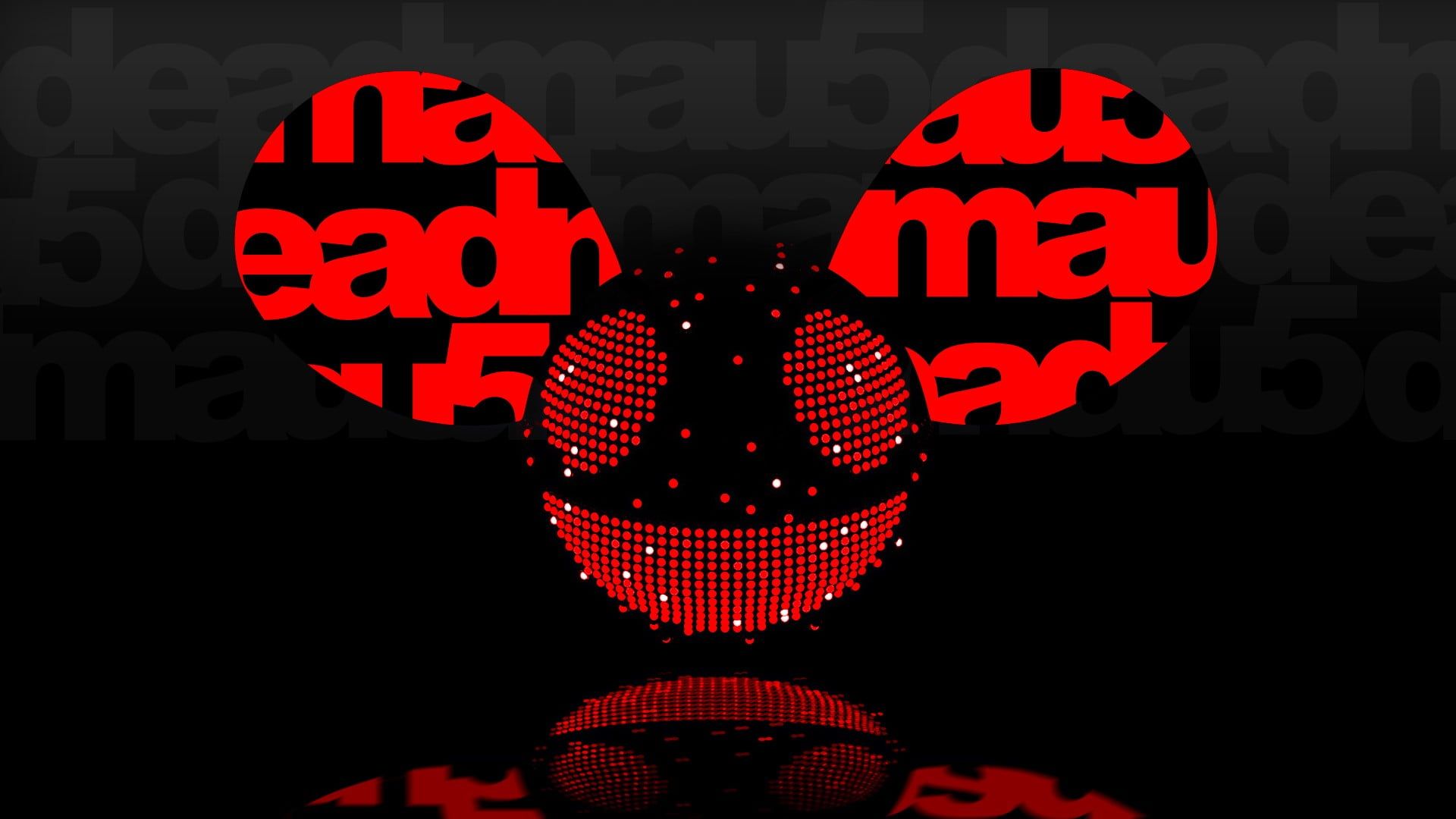 Red and black Mickey Mouse decor, deadmau5 HD wallpaper