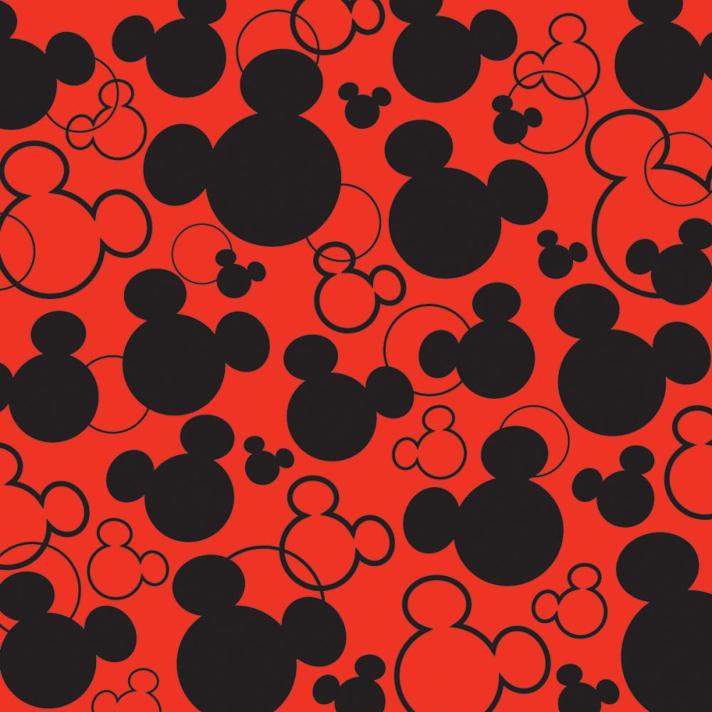 Mickey Mouse Head Silhouette Wallpaper