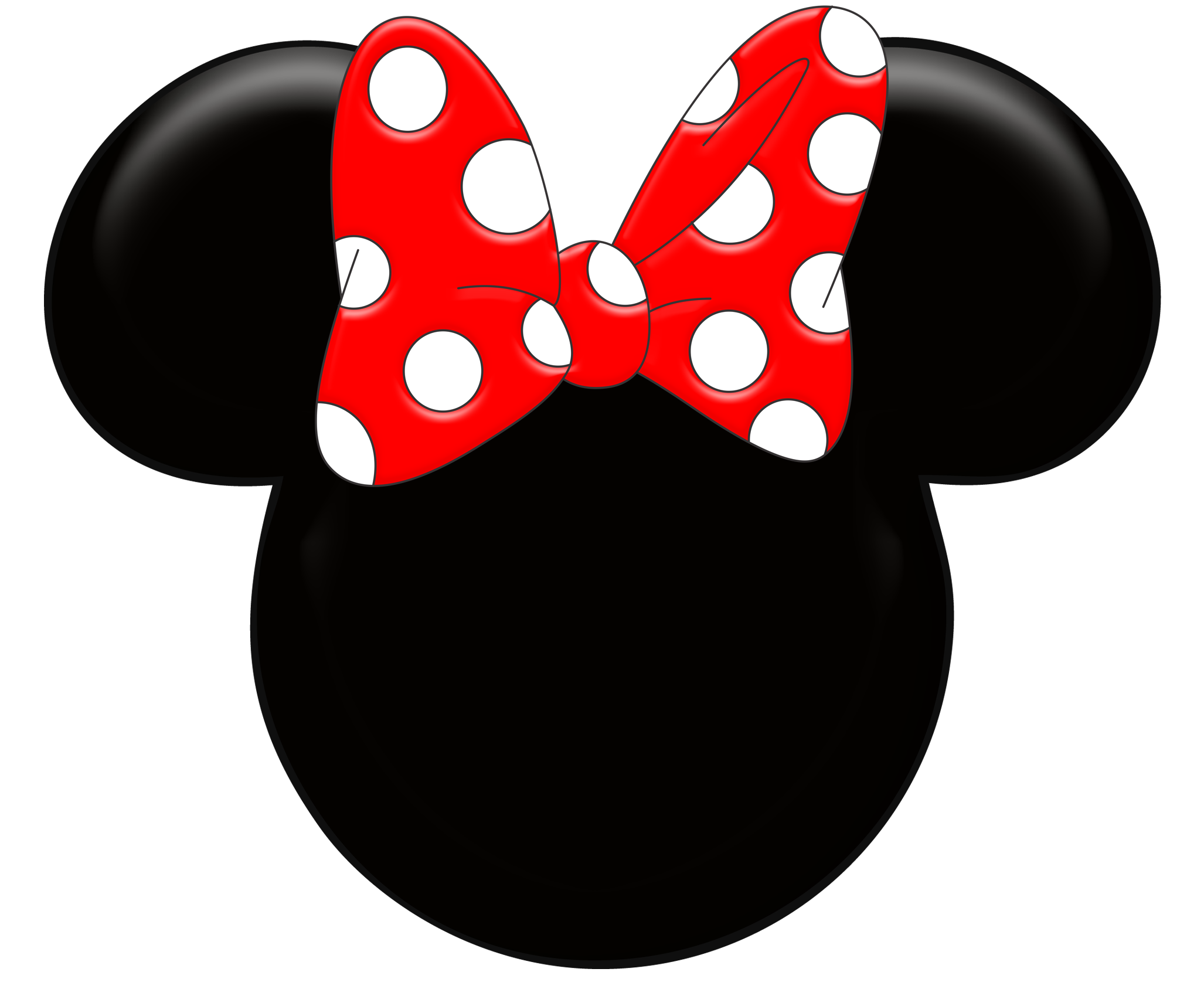 102+ Red Minnie Mouse W... Minnie Mouse Ears Clip Art.
