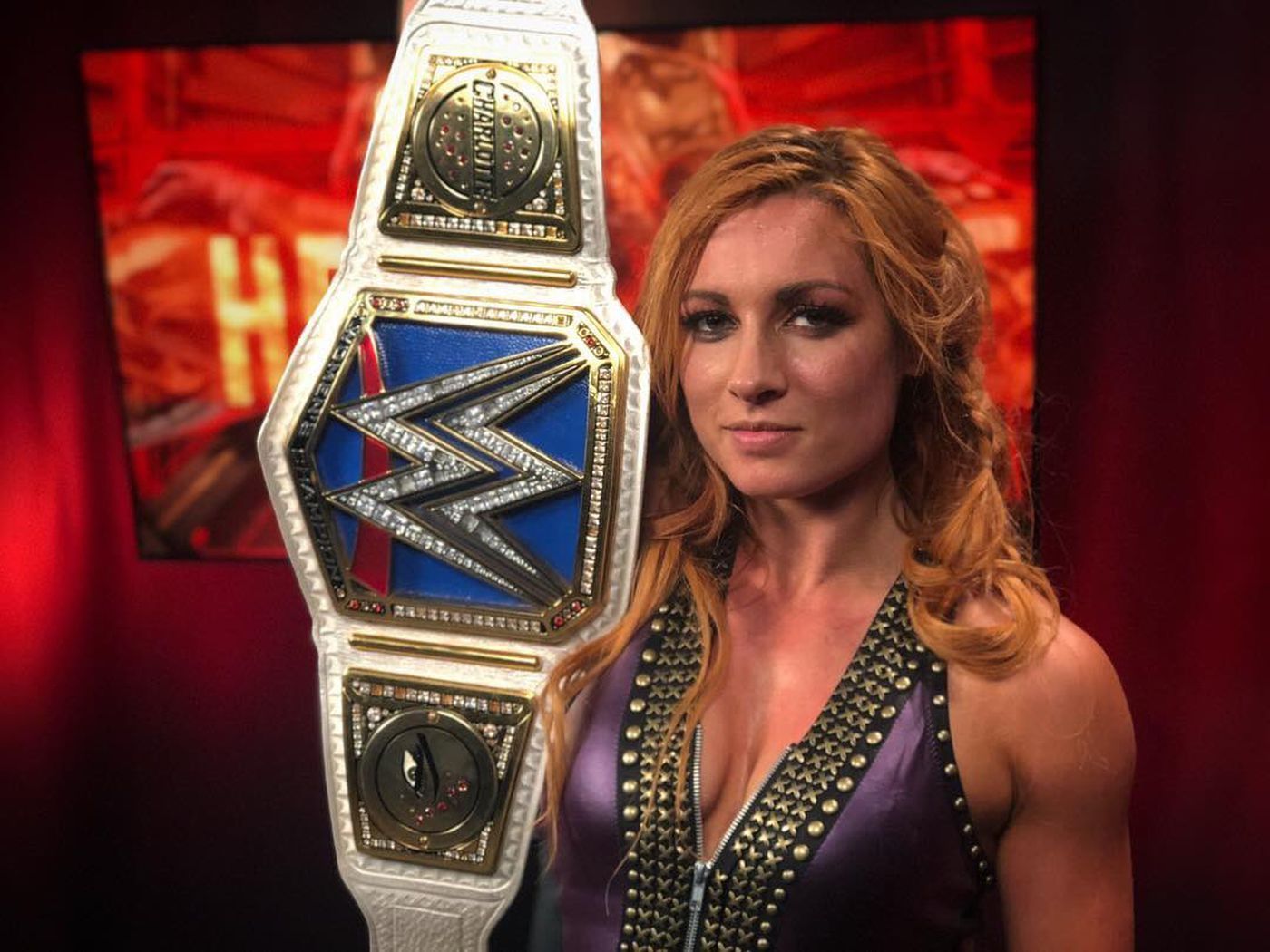 Becky Lynch's first promo as new champ reads 'neutral badass' to