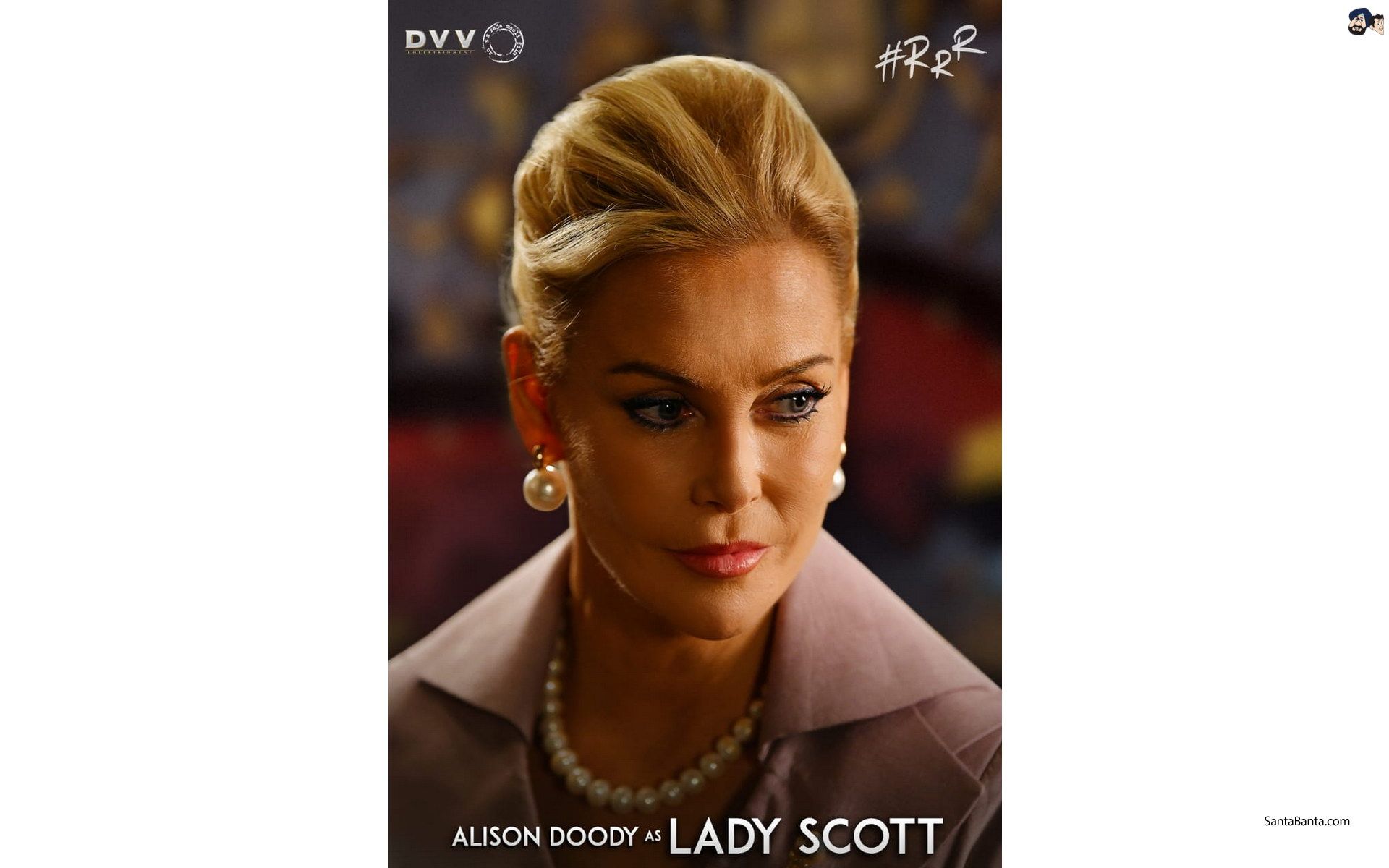 Alison Doody as `Lady Scott` S.S.Rajamouli`s `RRR`