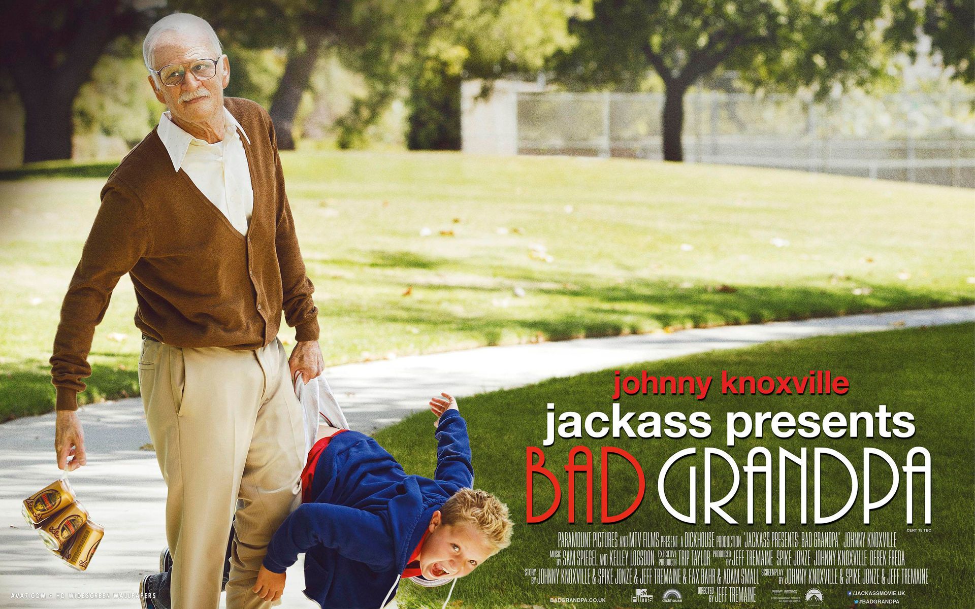 jackass presents bad grandpa movie HD widescreen wallpaper
