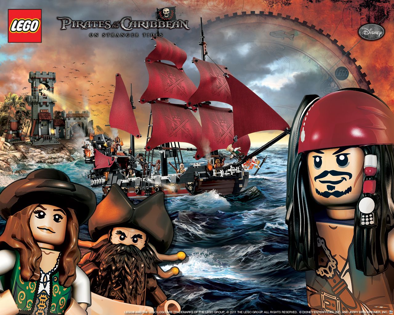 Lego Pirates of Caribbean Wallpaper